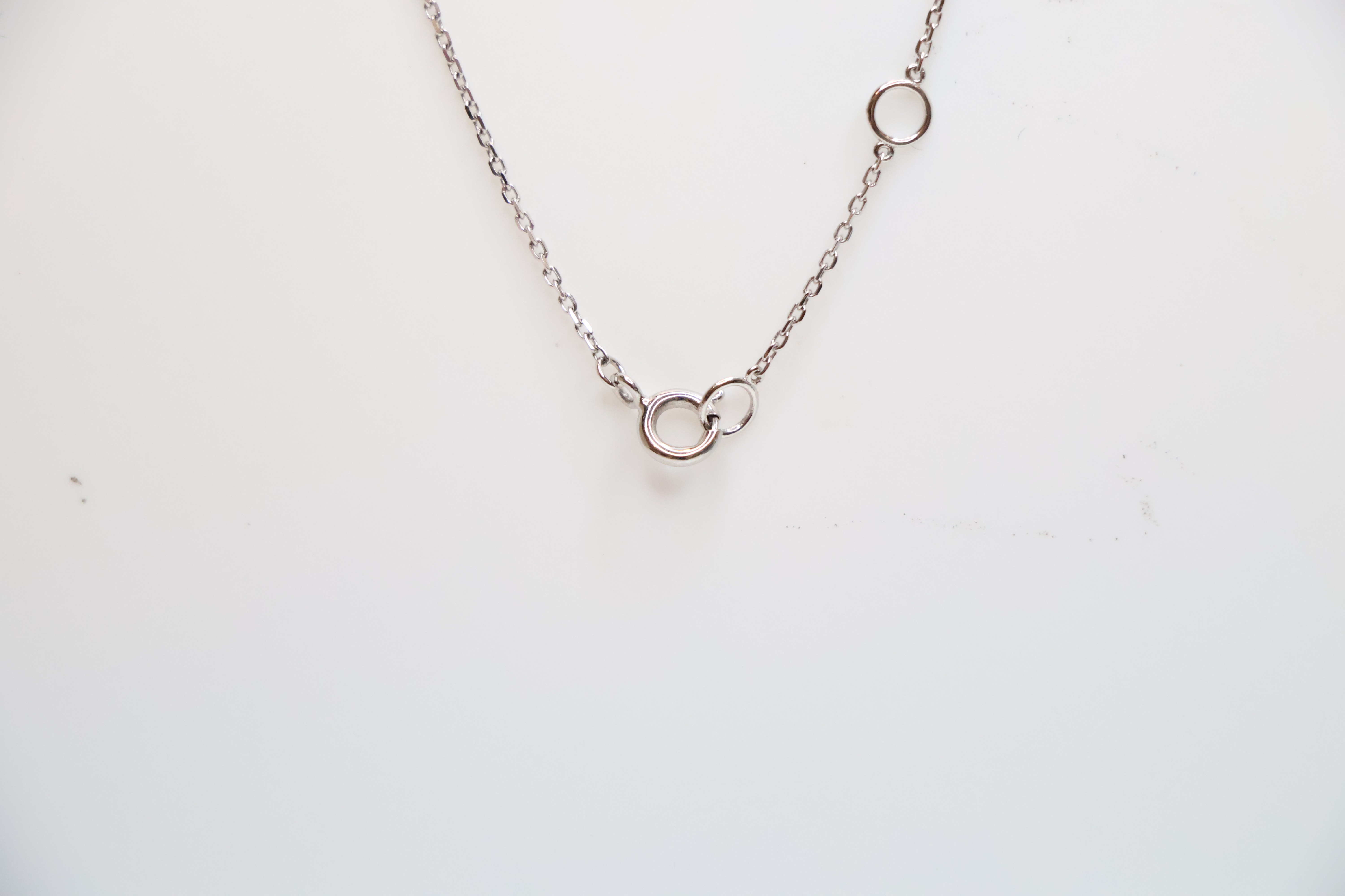 LEAF NECKLACE (Lab diamond)