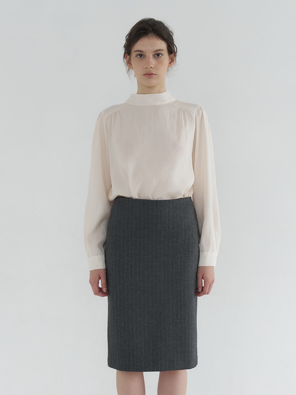 TWO-WAY LONG SLEEVE TIE BLOUSE_CREAM
