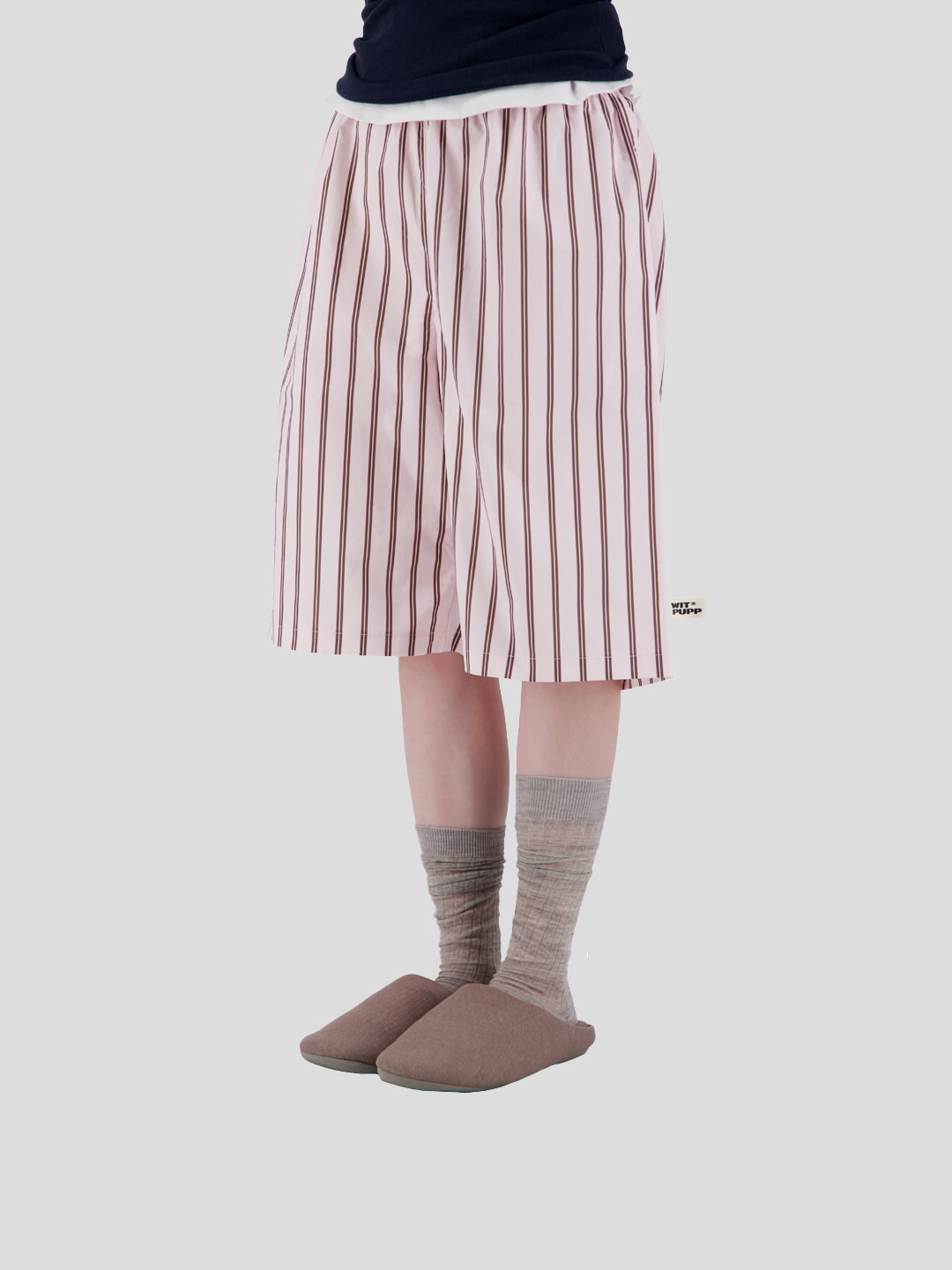 Bermuda Pajama Shorts_Baby Pink