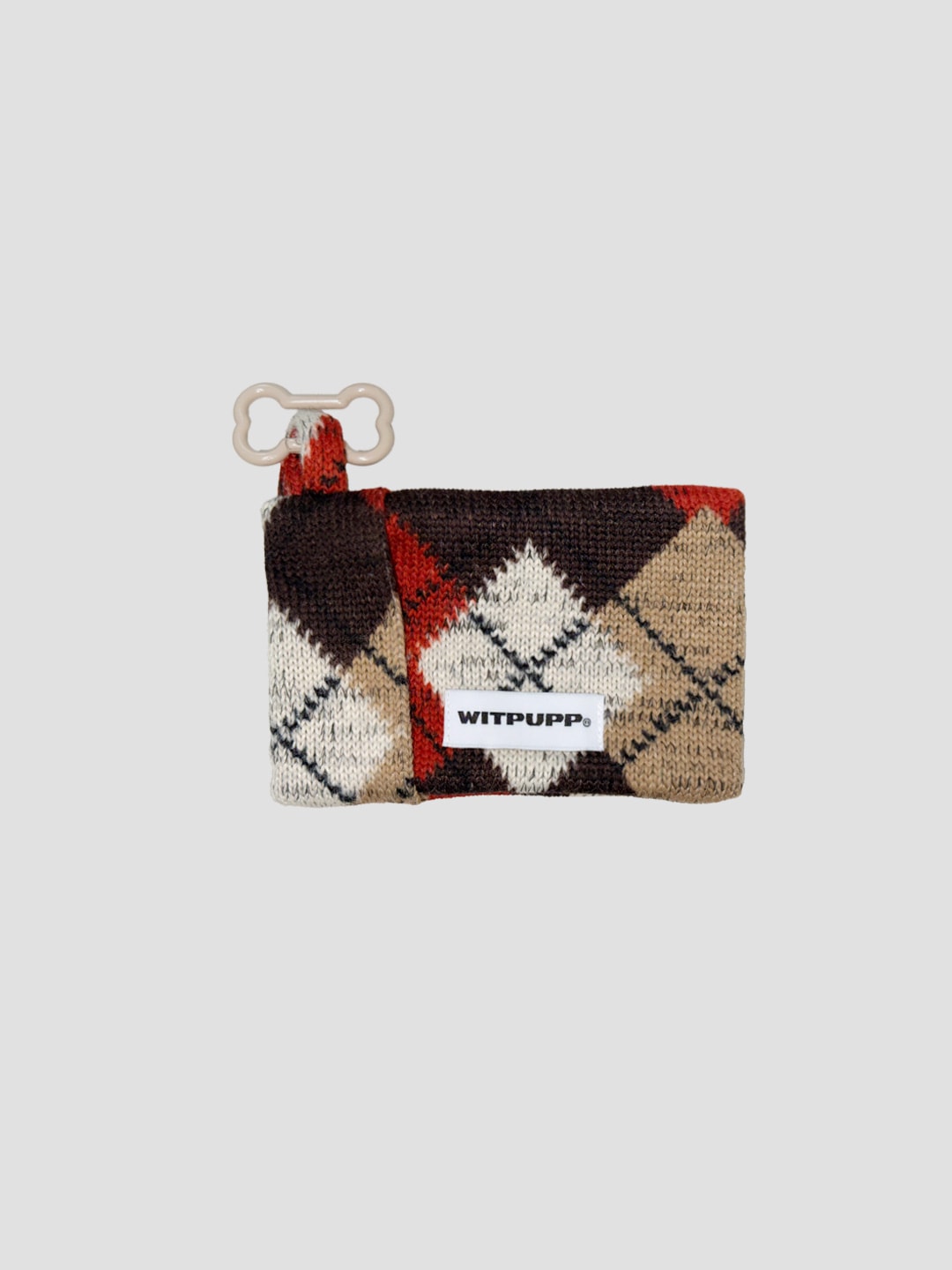 Compact Pouch_Stripe_Argyle (Limited Fabric)