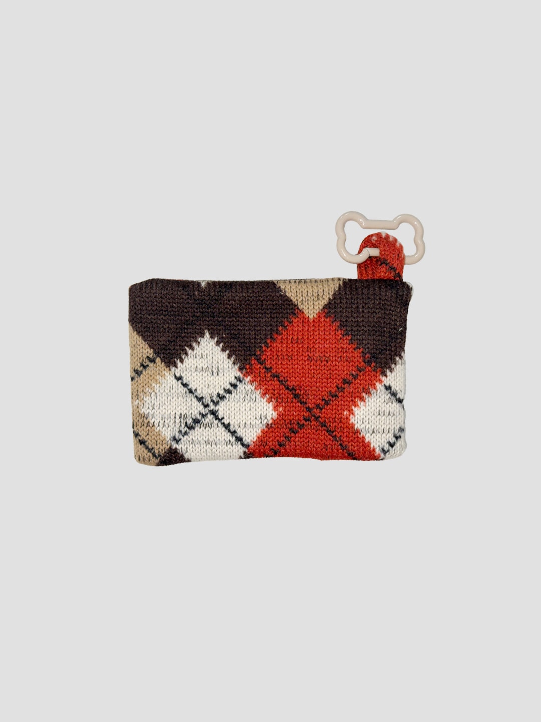 Compact Pouch_Stripe_Argyle (Limited Fabric)