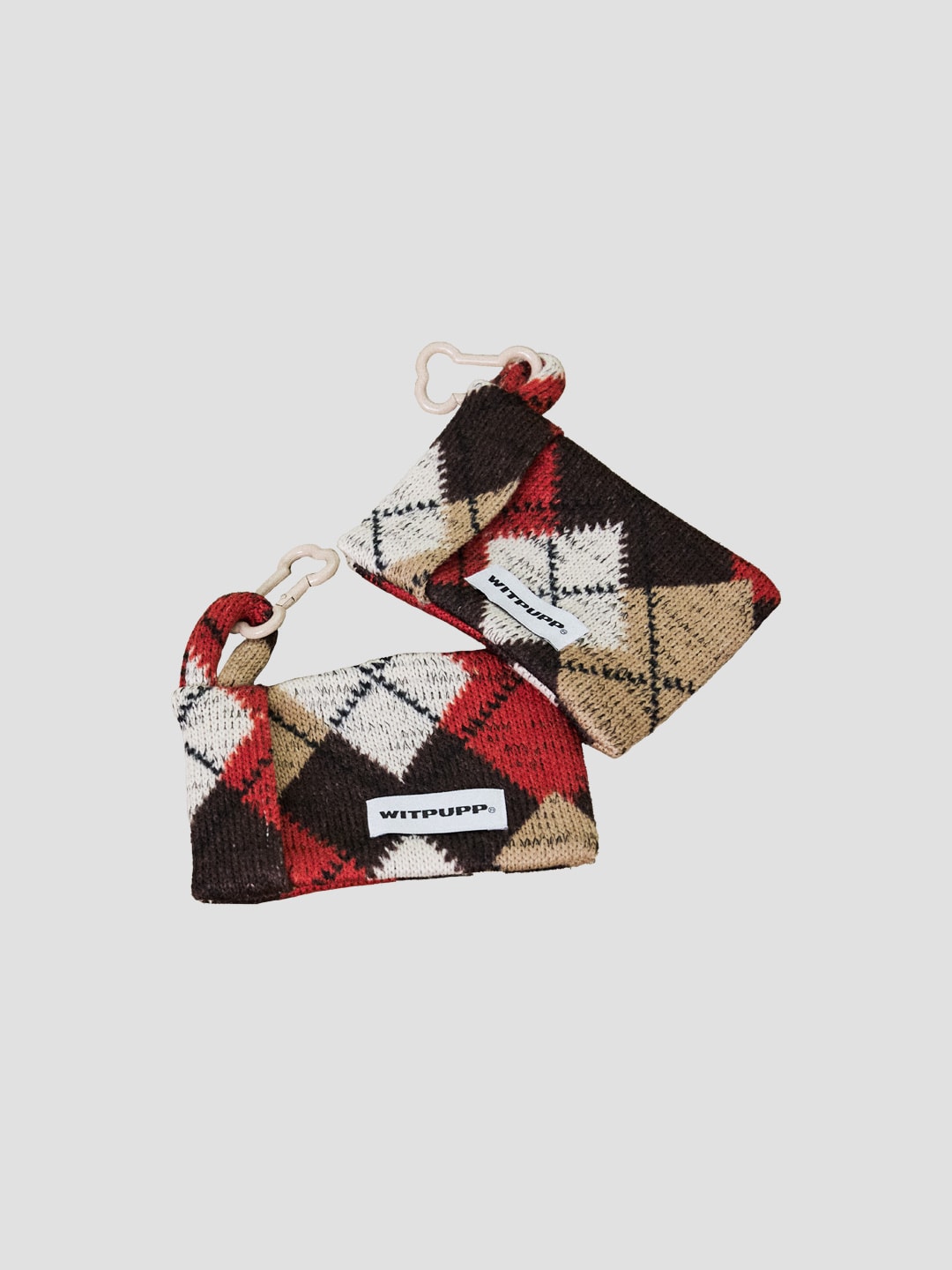 Compact Pouch_Stripe_Argyle (Limited Fabric)