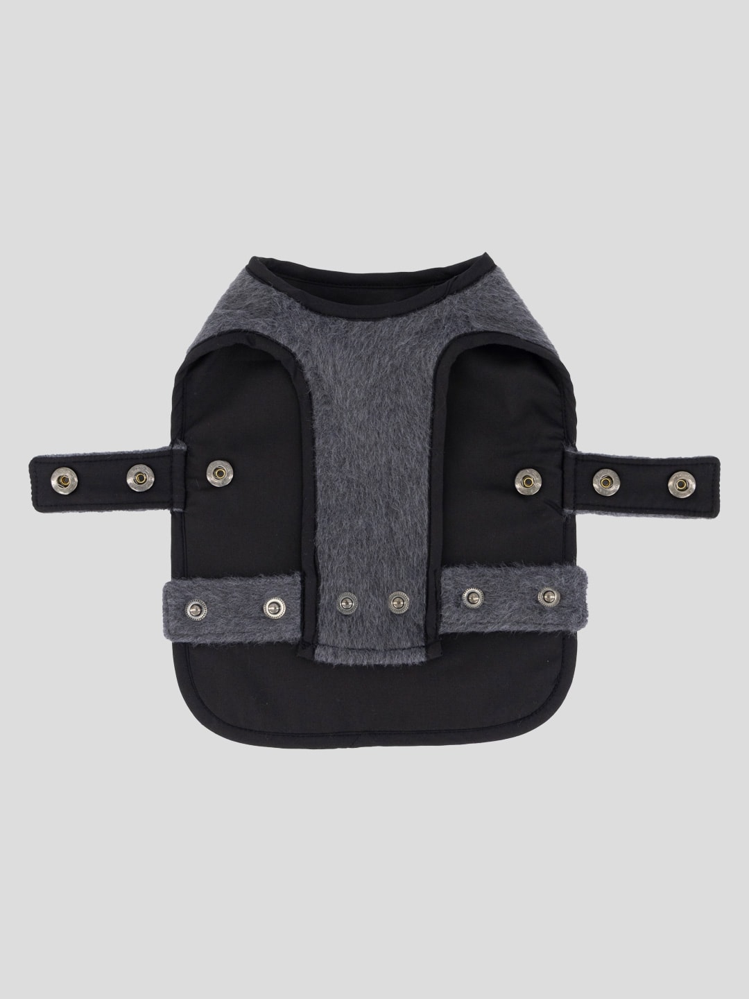 Classic Wool Cape Coat_charcoal