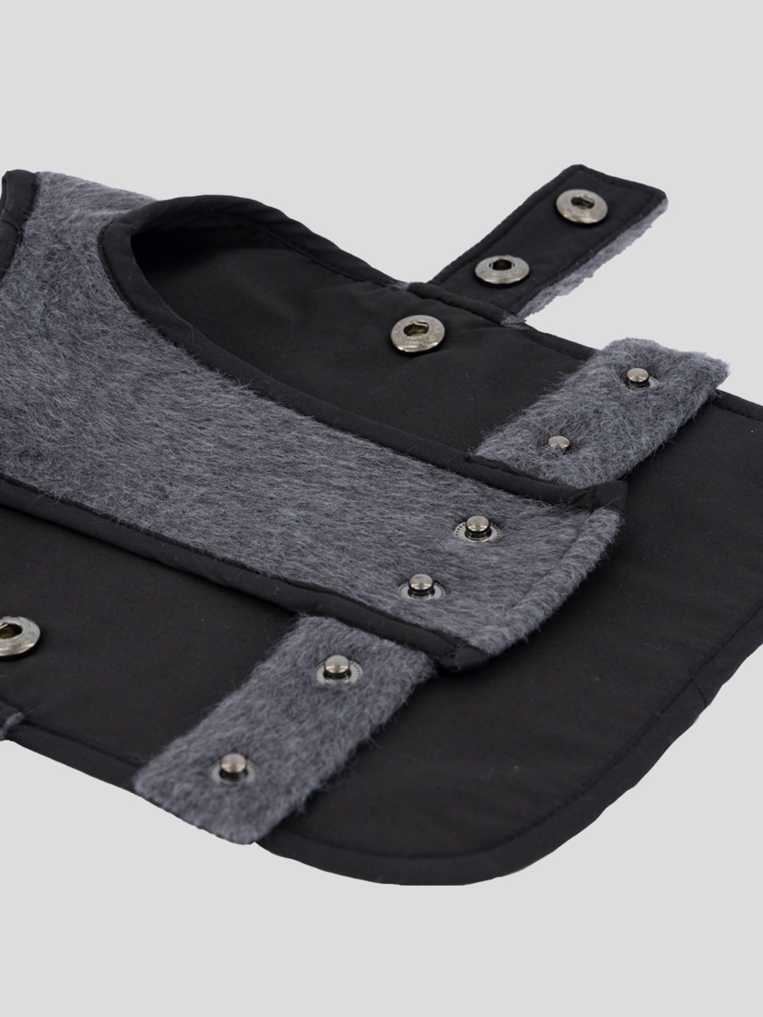 Classic Wool Cape Coat_charcoal