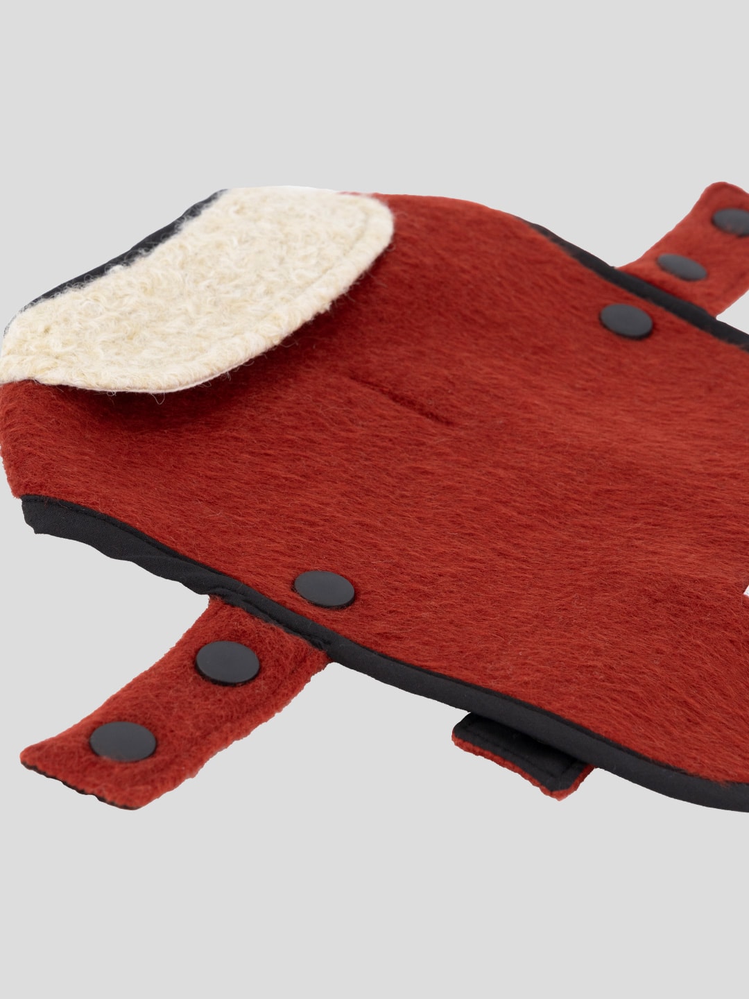 Classic Wool Cape Coat_Burgundy