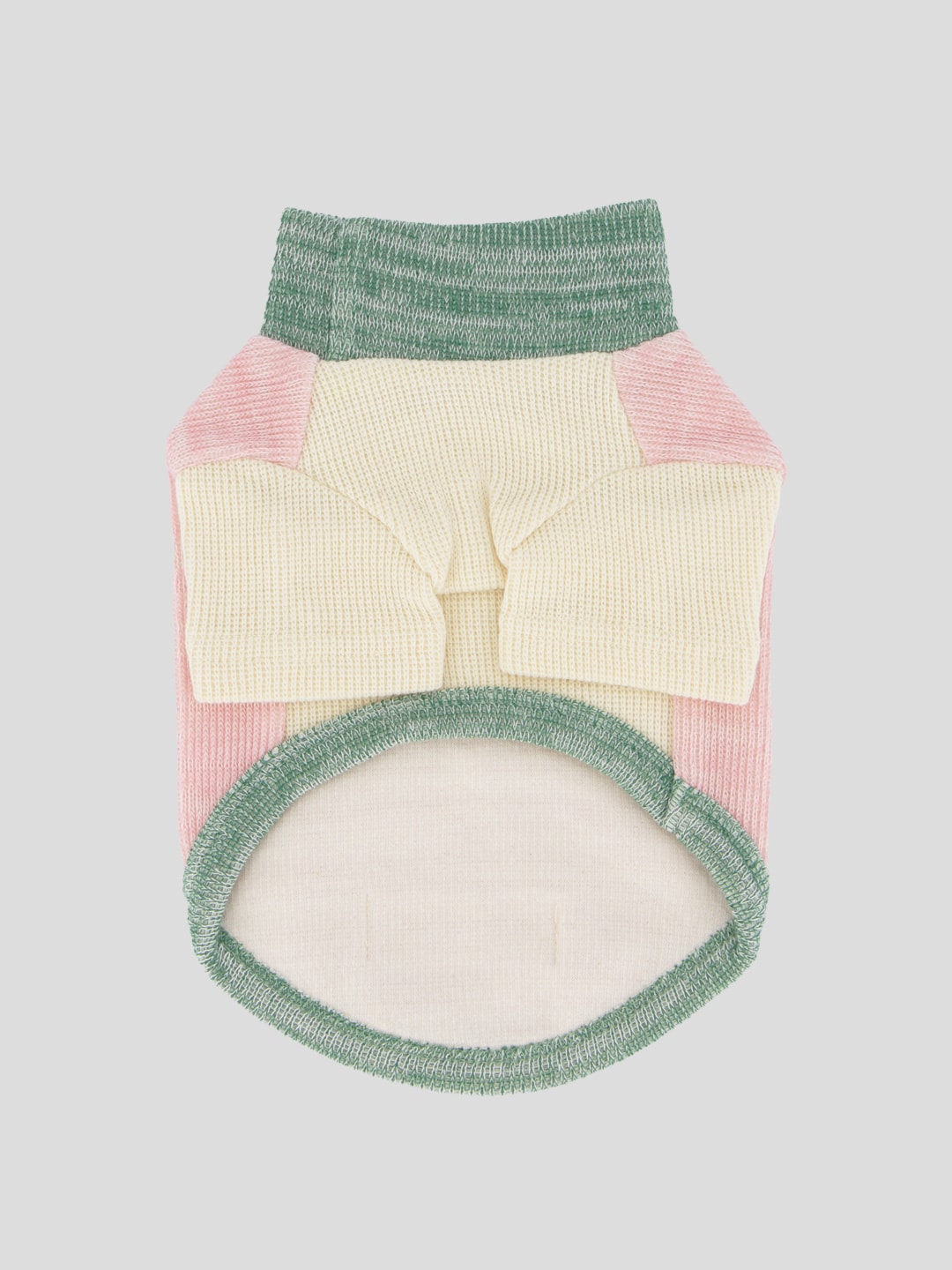 Color-Block Knit_Pink