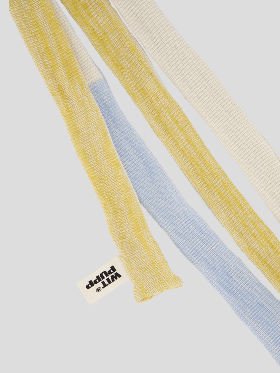 Color-Block Slim muffler_Blue