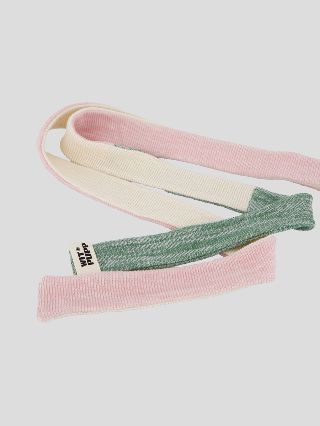 Color-Block Slim muffler_Pink