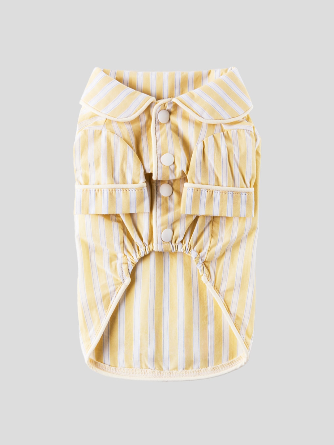 Signature Pajama Shirt_Yellow