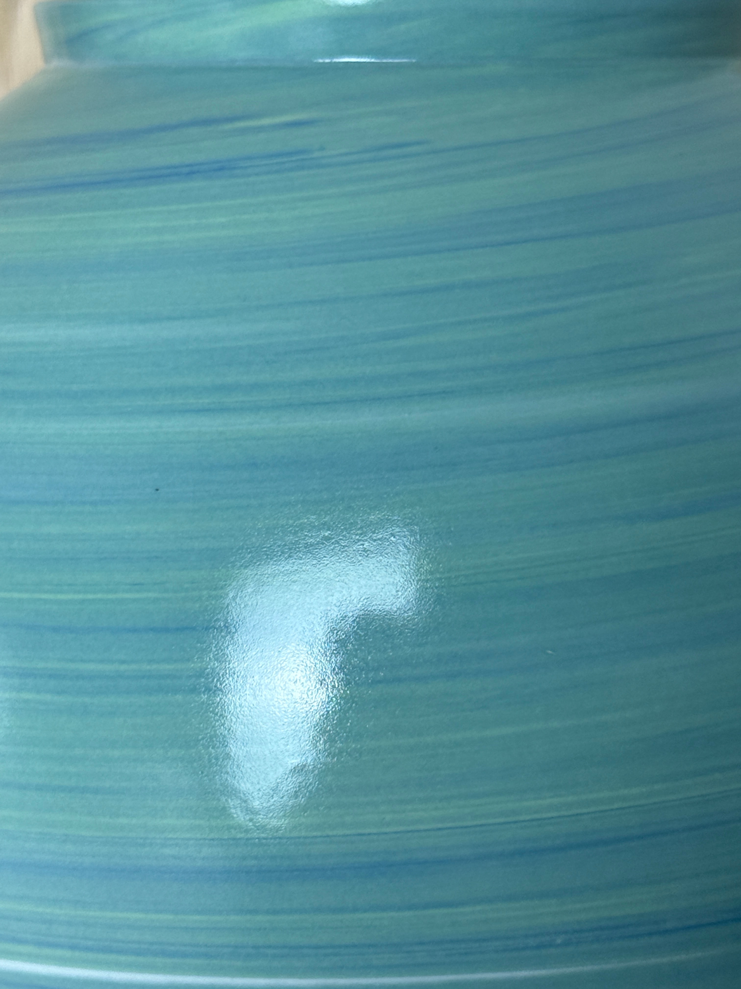 Moon jar / Blue-green 청록