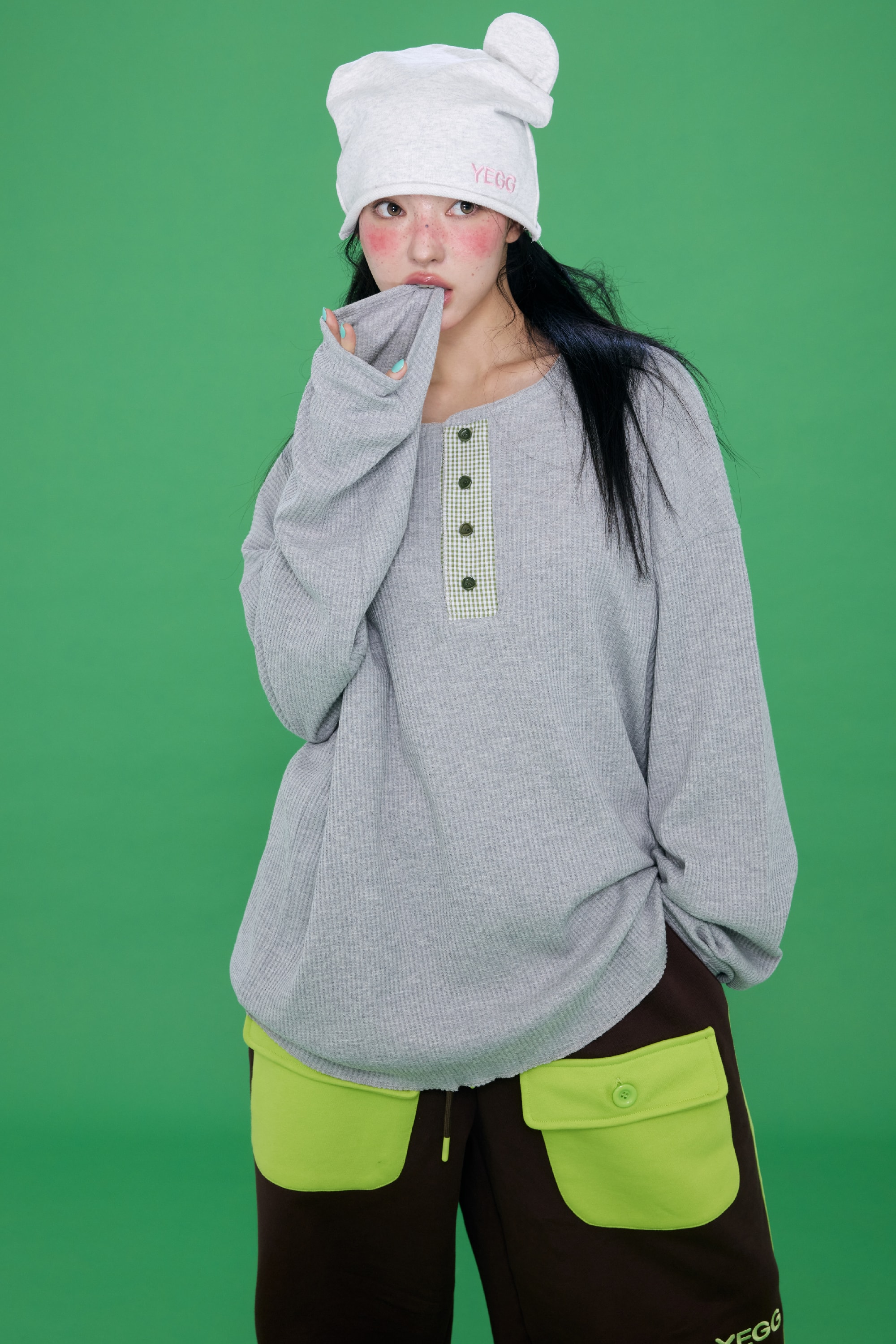 [9/7 순차출고] Wapple Sleeve T Gray