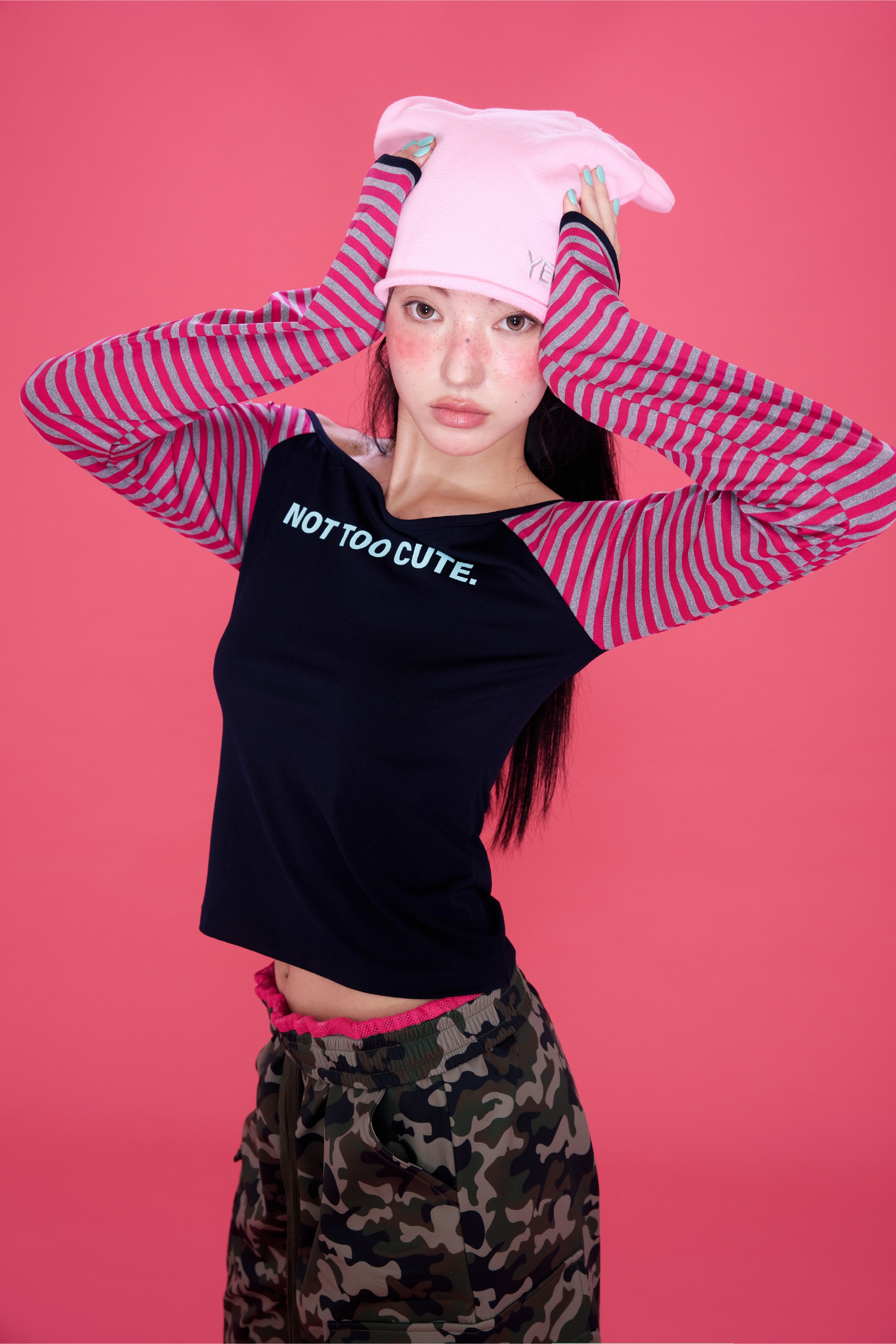 [9/22 순차출고] Bear Beanie Pink