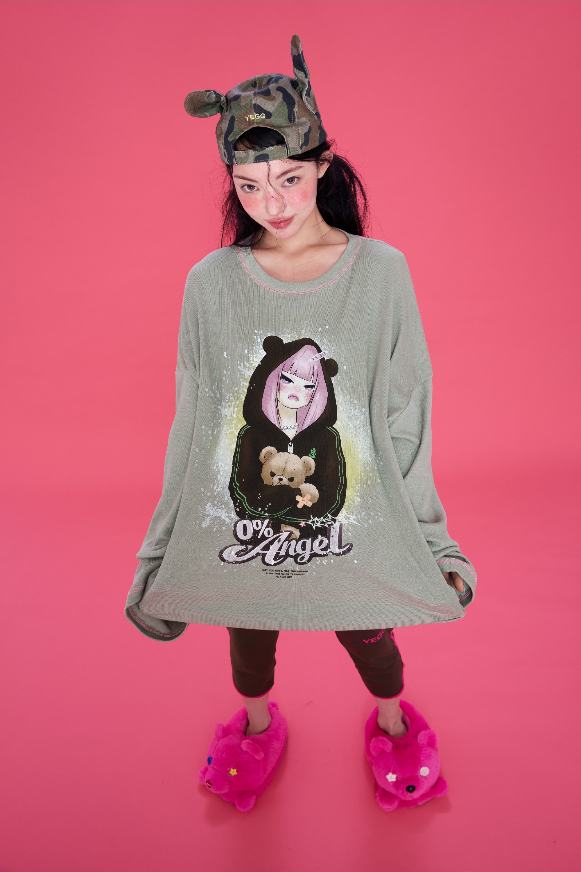 [9/18 순차출고] Color Leggings Khaki