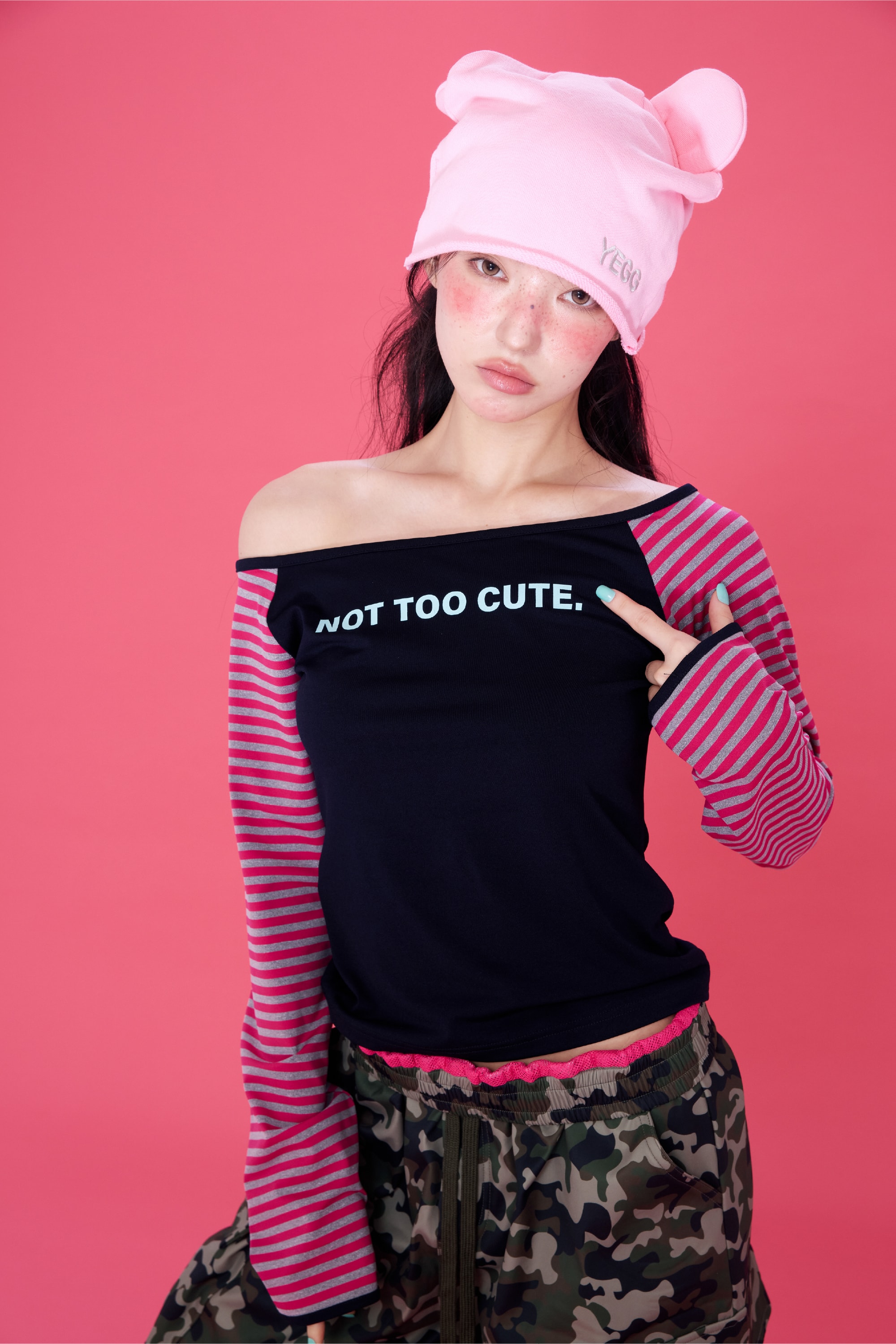 [9/22 순차출고] Bear Beanie Pink