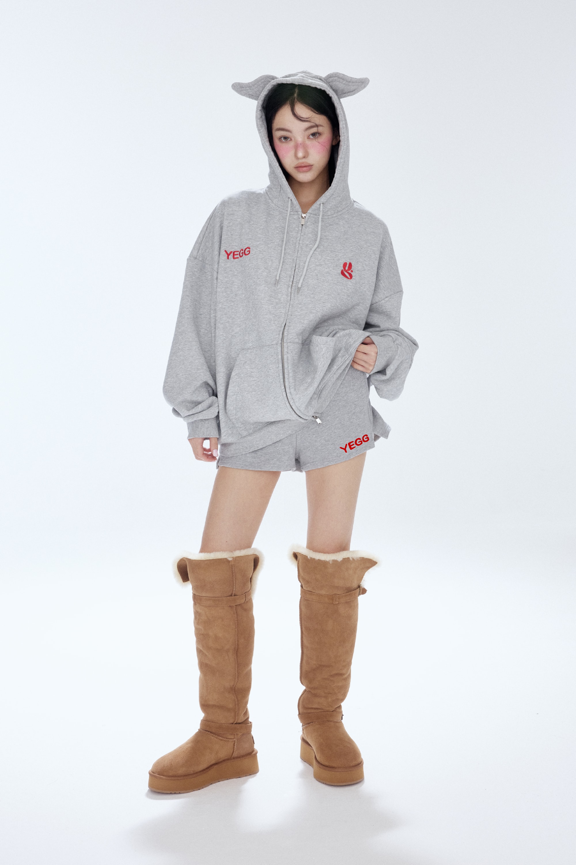[WARM] Wing Shorts Gray