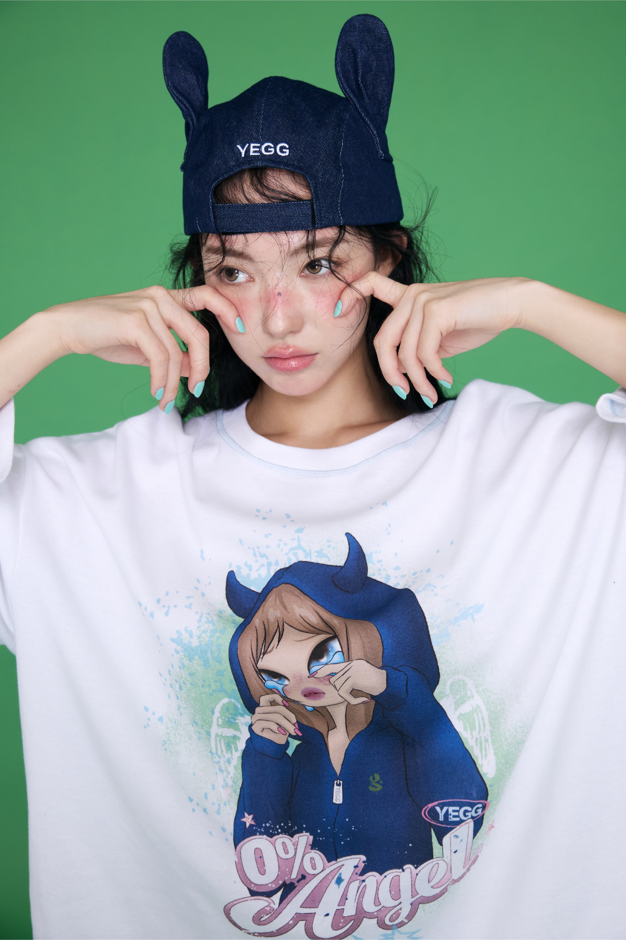 [9/18 순차출고] Twist Wing Cap Indigo