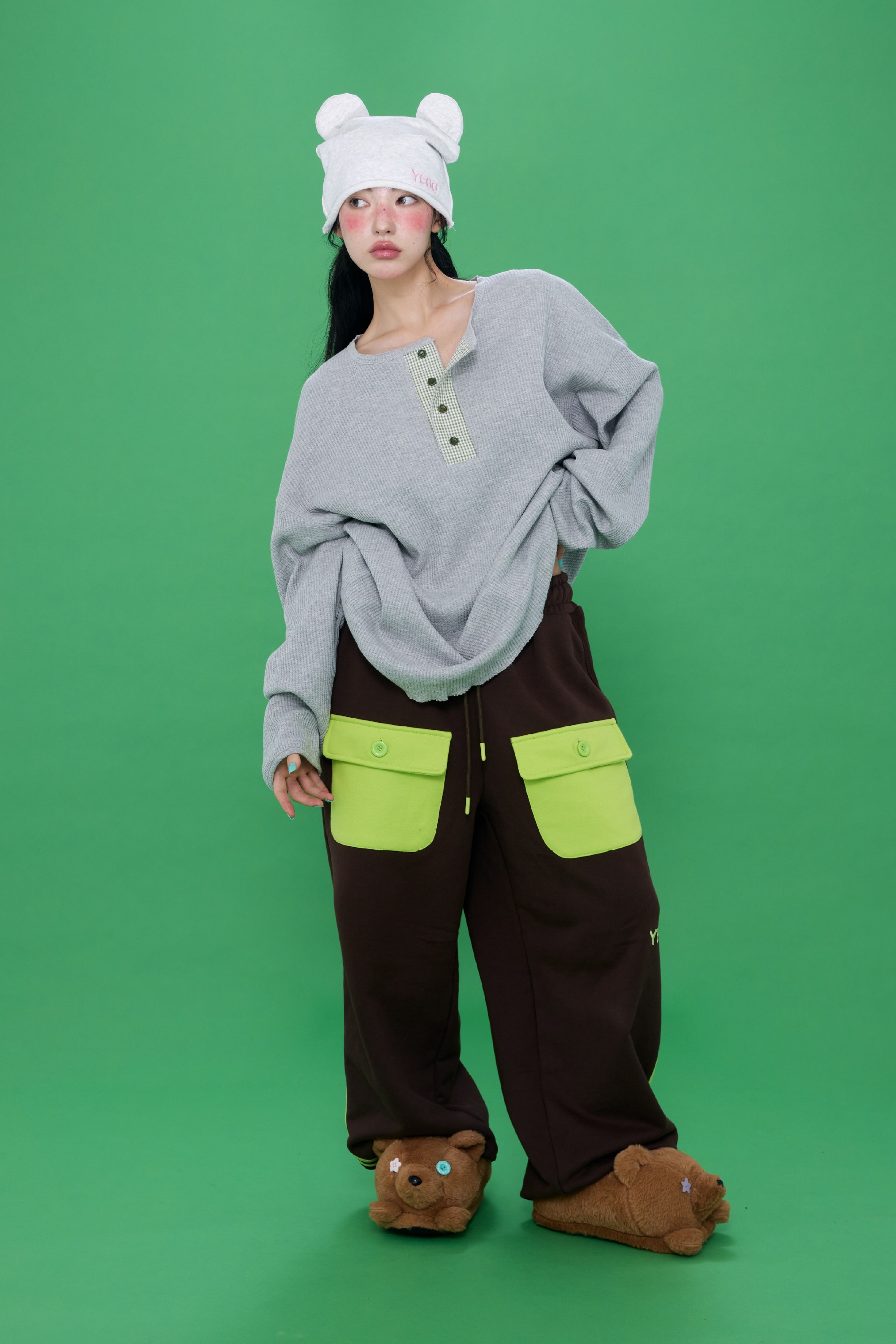 [9/7 순차출고] Wapple Sleeve T Gray