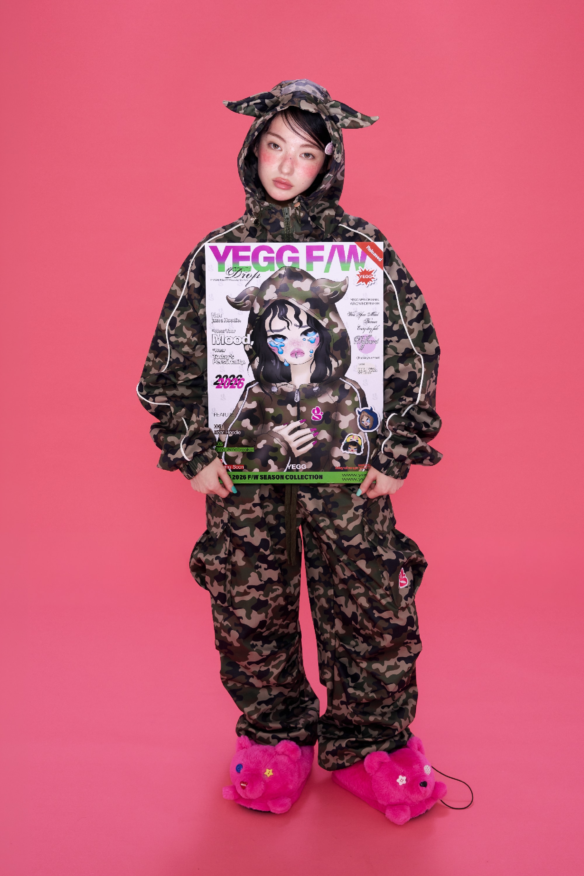 [9/18 순차출고] Wing Camo Windbreaker