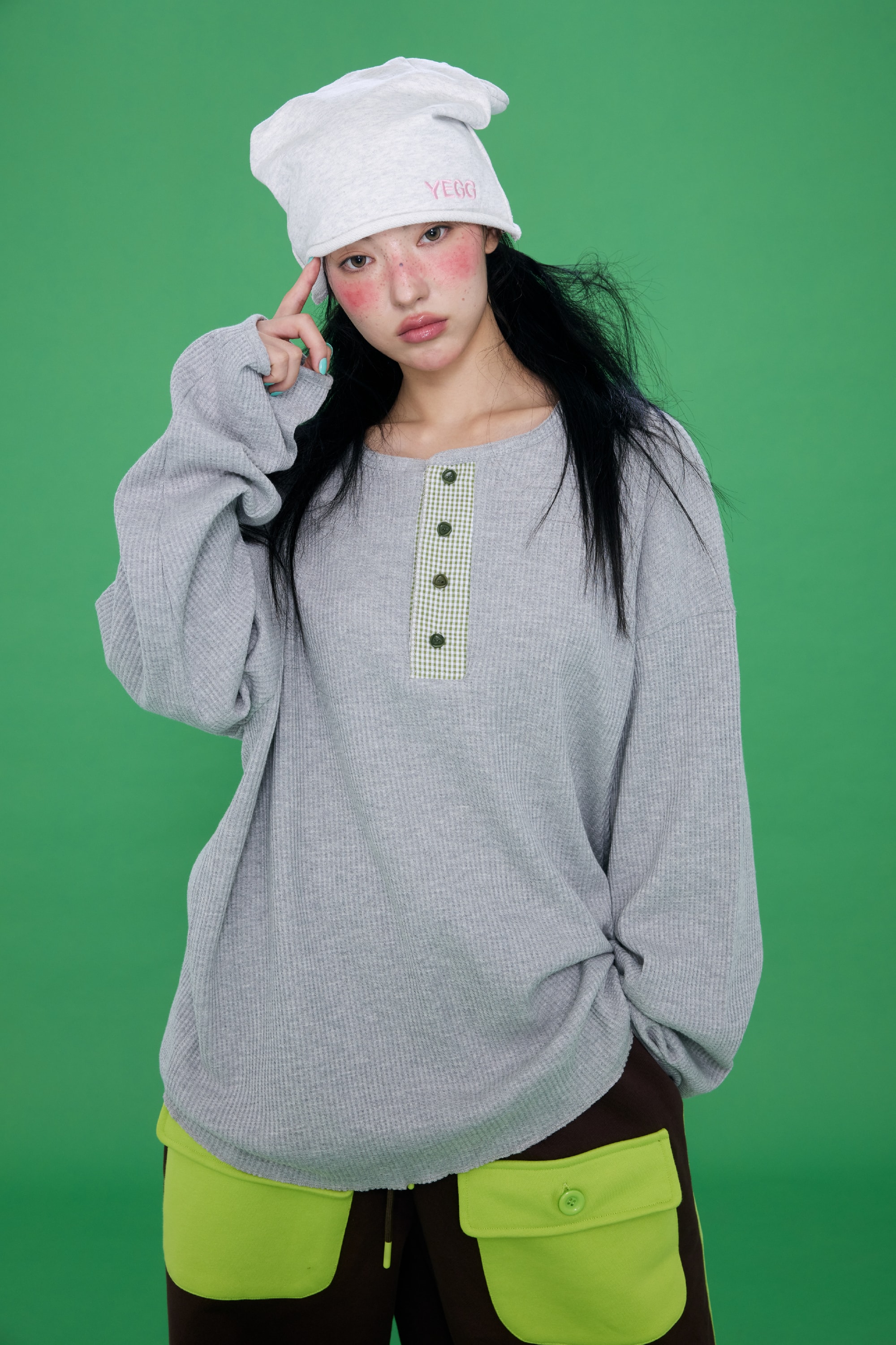 [9/7 순차출고] Wapple Sleeve T Gray
