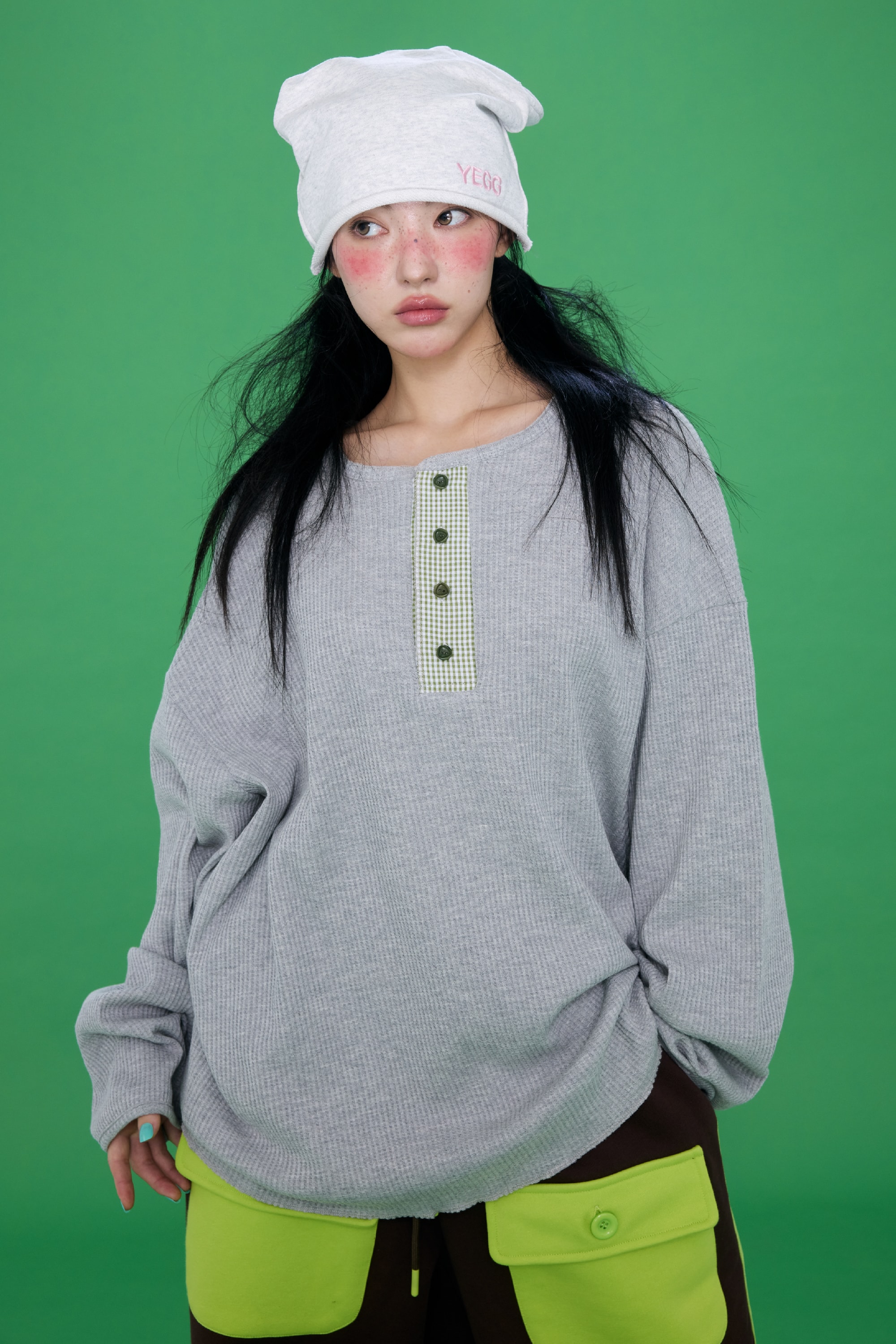 [9/7 순차출고] Wapple Sleeve T Gray