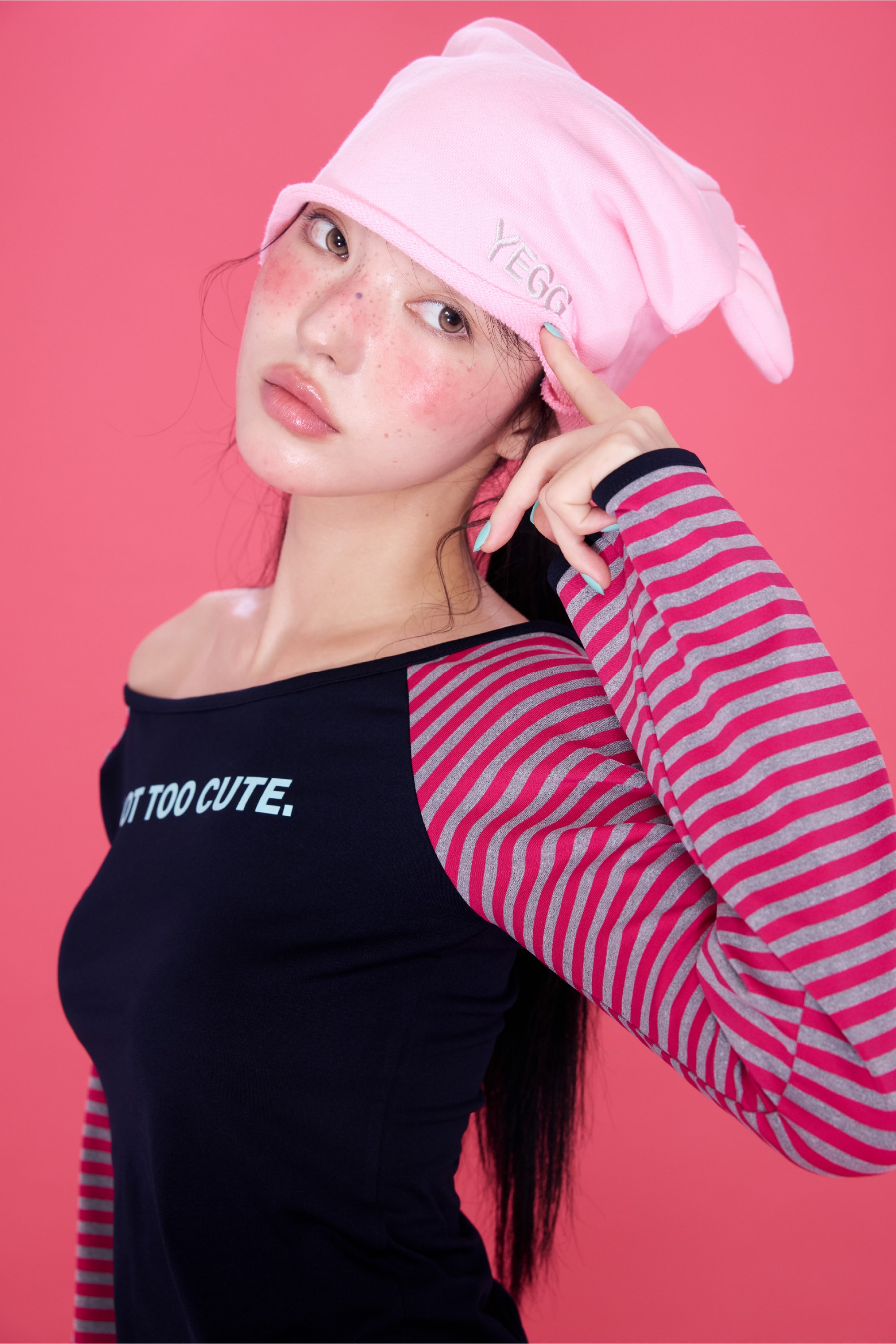 [9/22 순차출고] Bear Beanie Pink