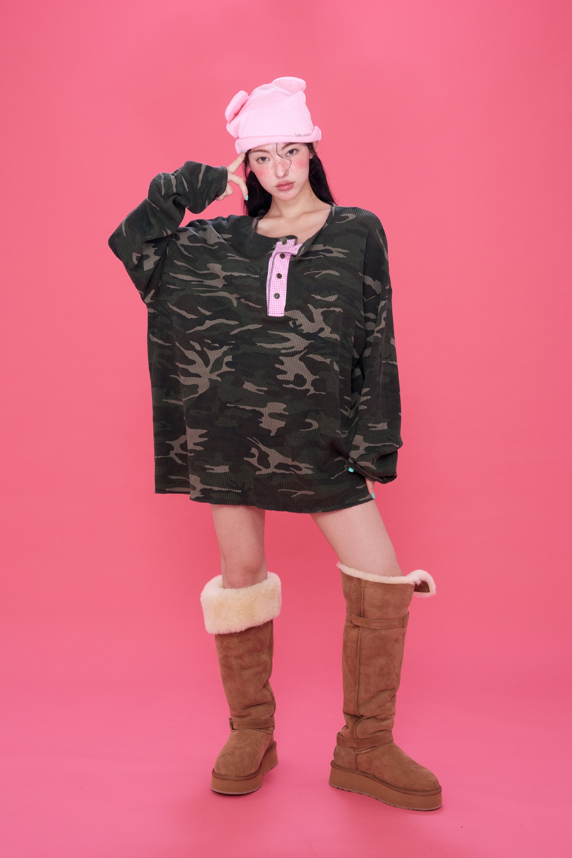 [9/7 순차출고] Wapple Sleeve T Camo