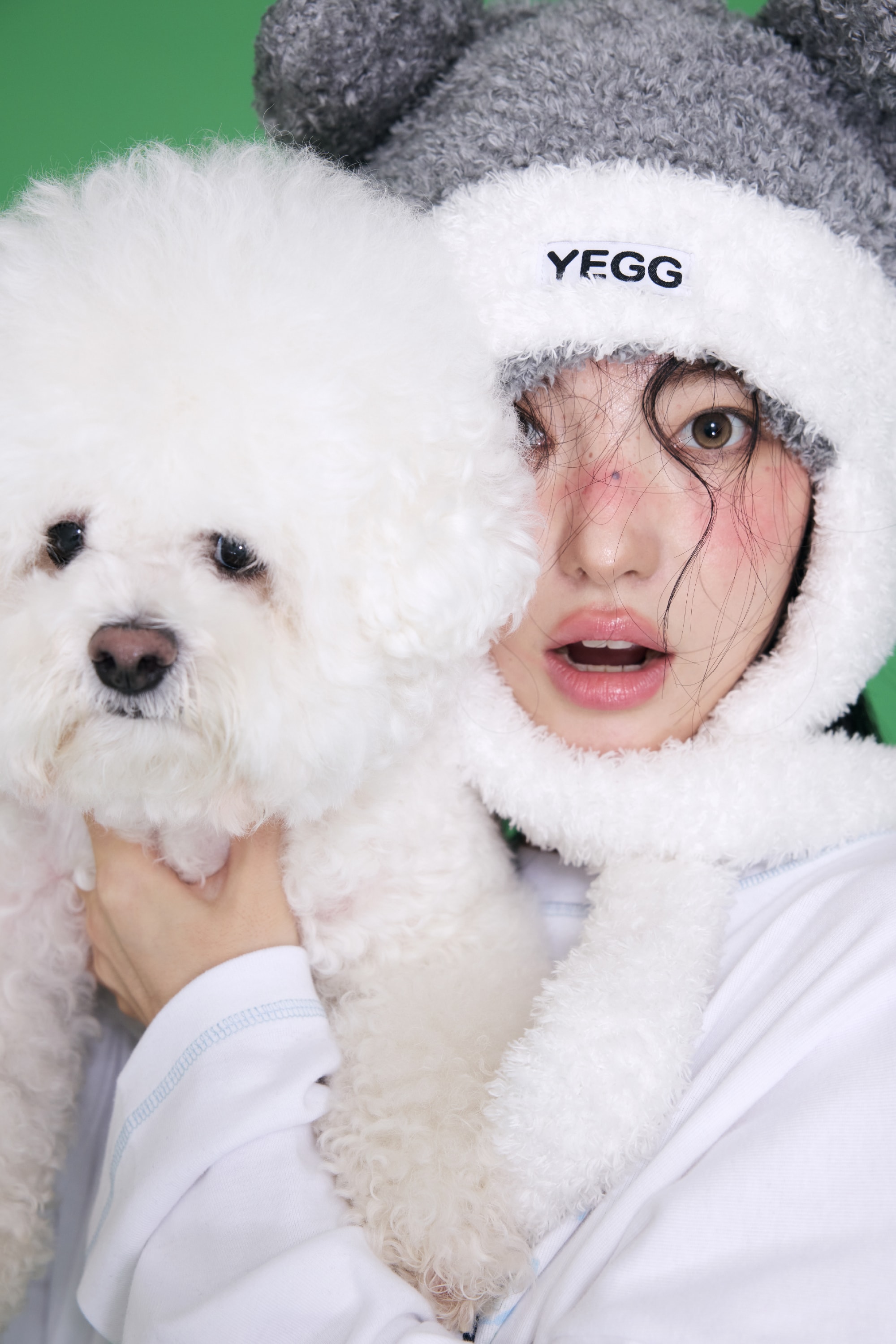 Duo Muffler Hat Gray