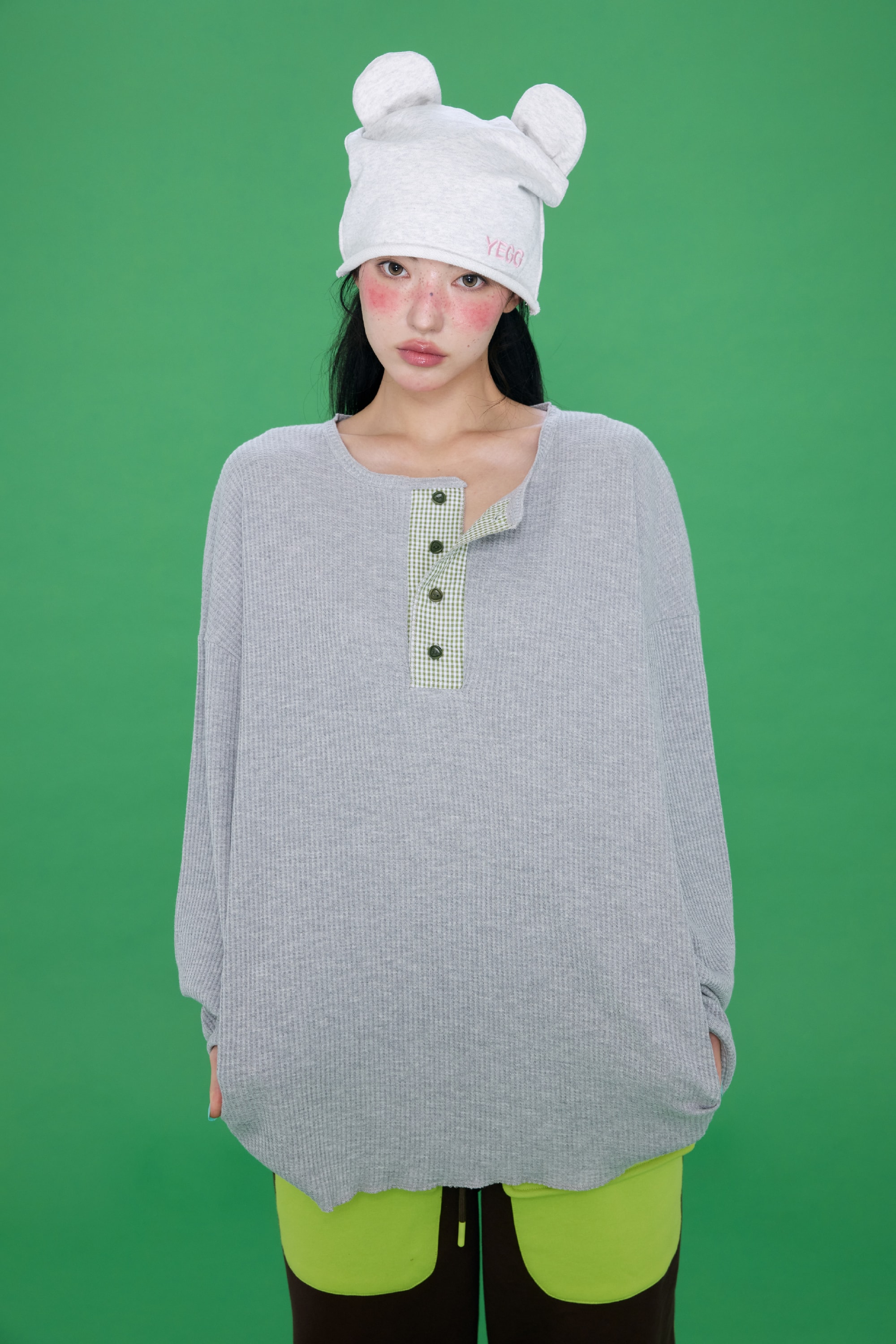 [9/7 순차출고] Wapple Sleeve T Gray