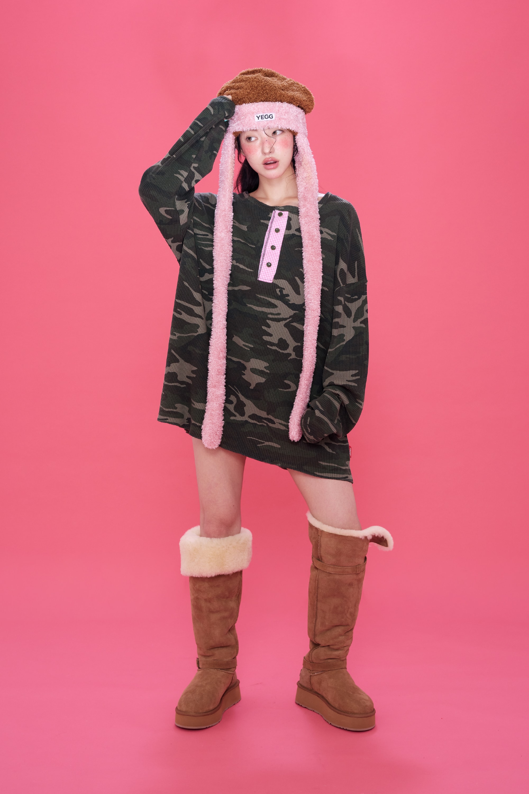 [9/7 순차출고] Wapple Sleeve T Camo