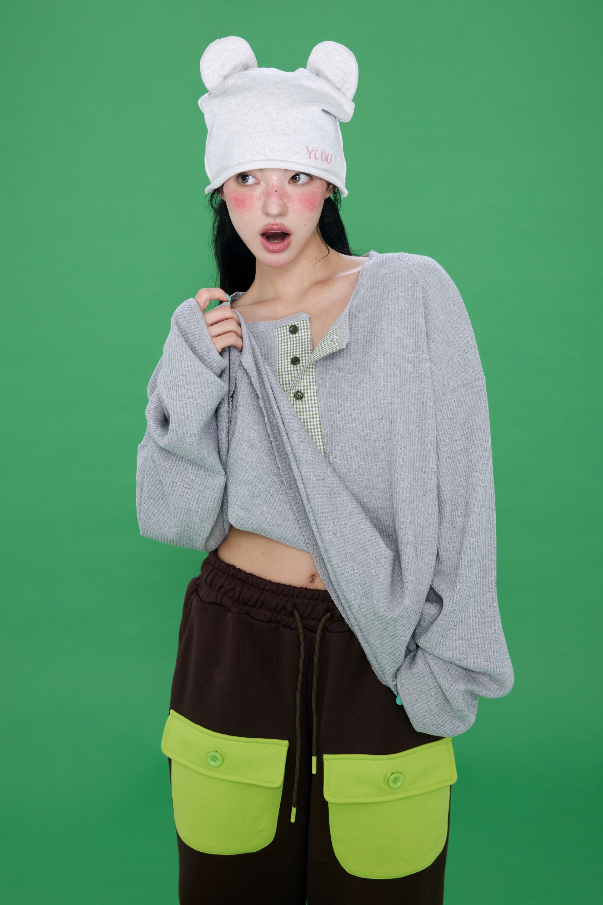 [9/7 순차출고] Wapple Sleeve T Gray