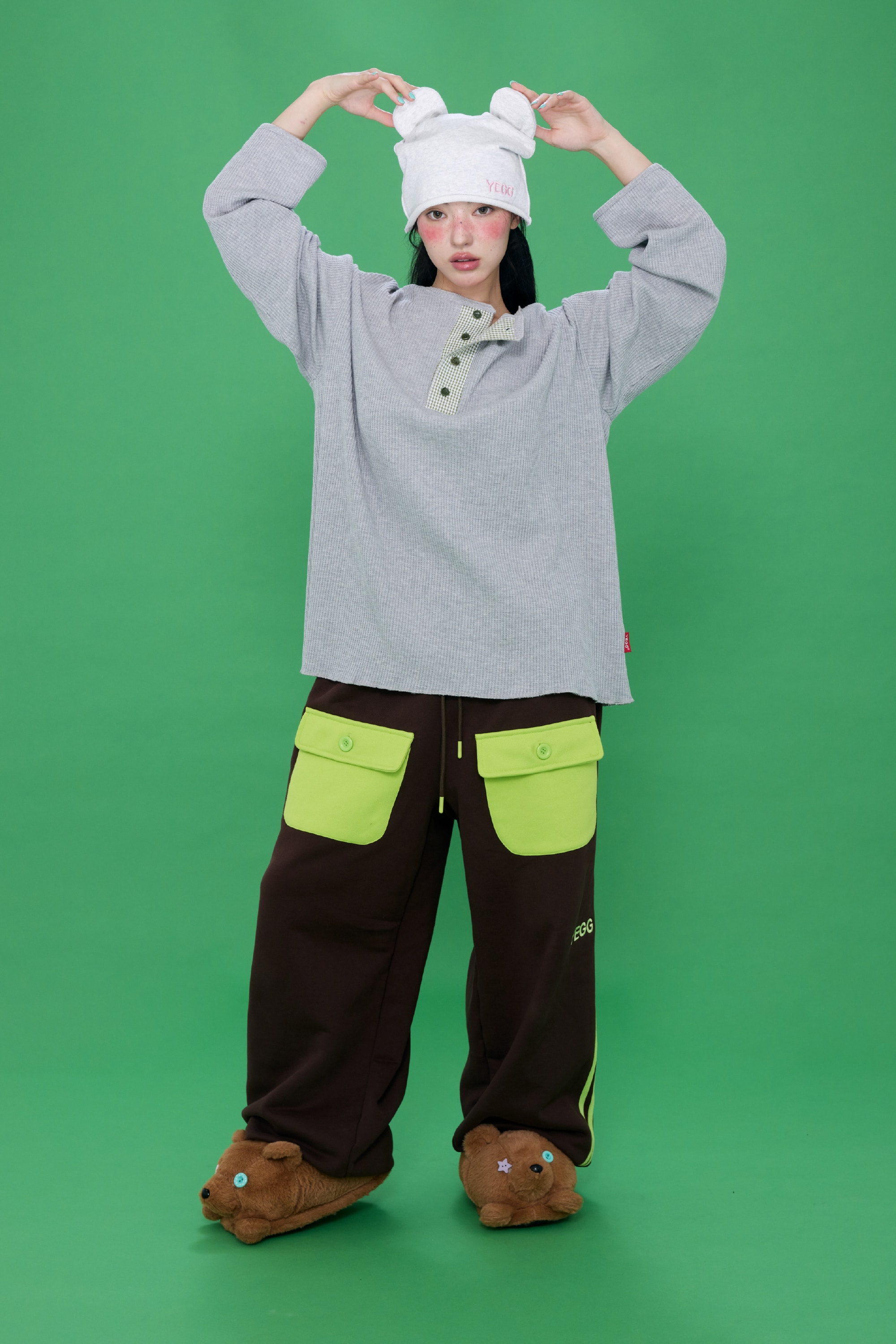 [9/7 순차출고] Wapple Sleeve T Gray