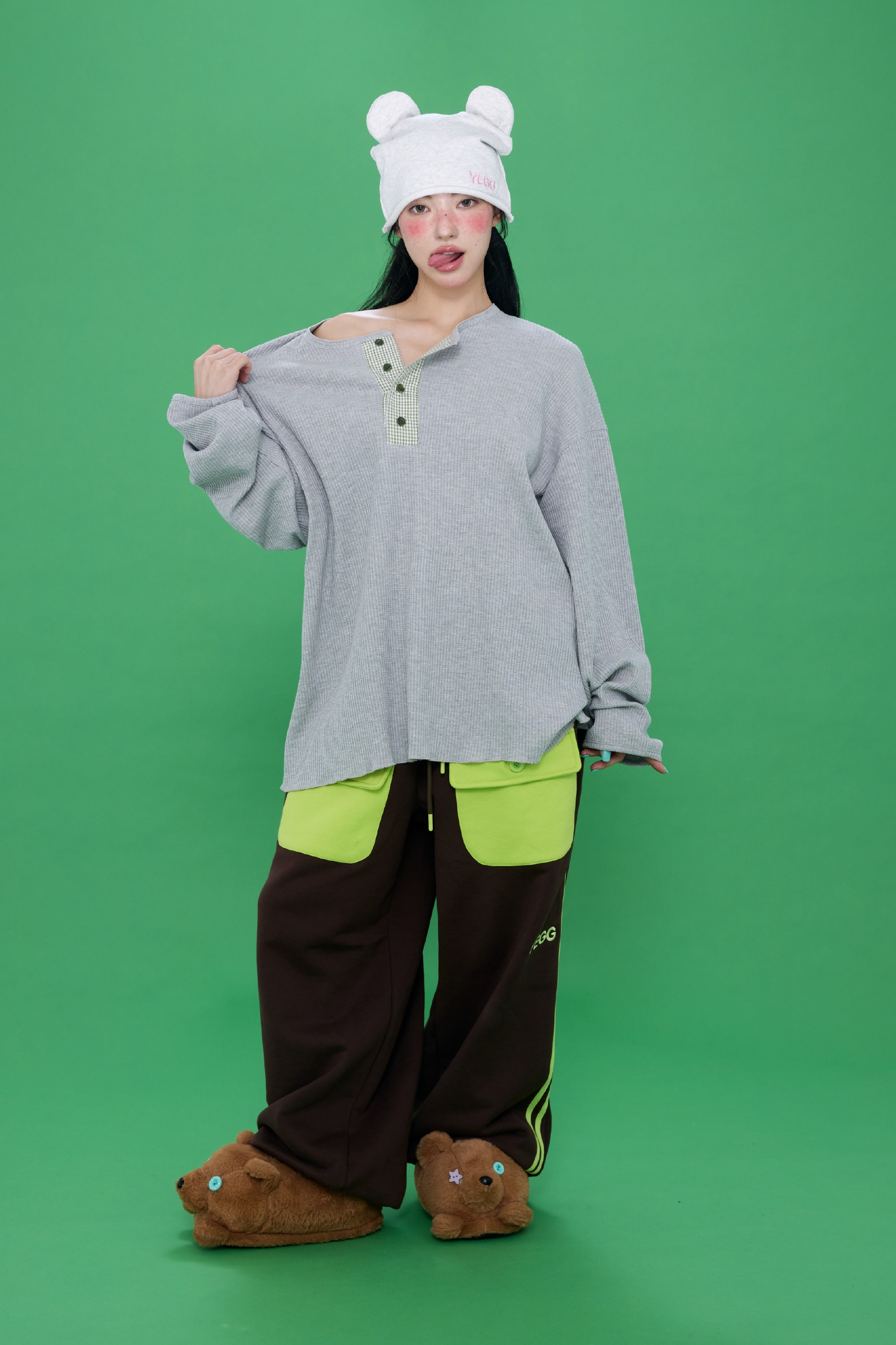 [9/7 순차출고] Wapple Sleeve T Gray