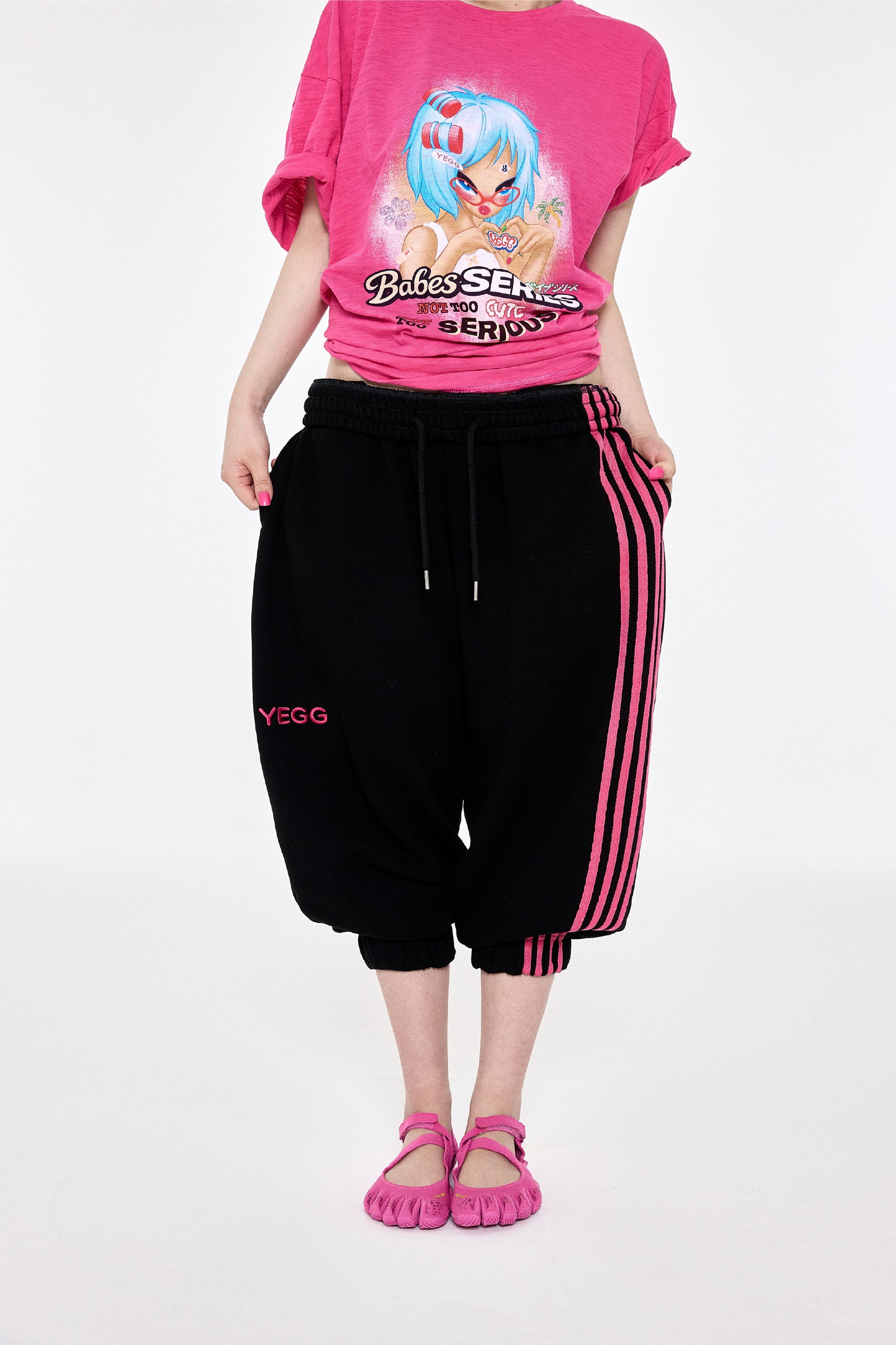 4 Line Jogger Blackpink
