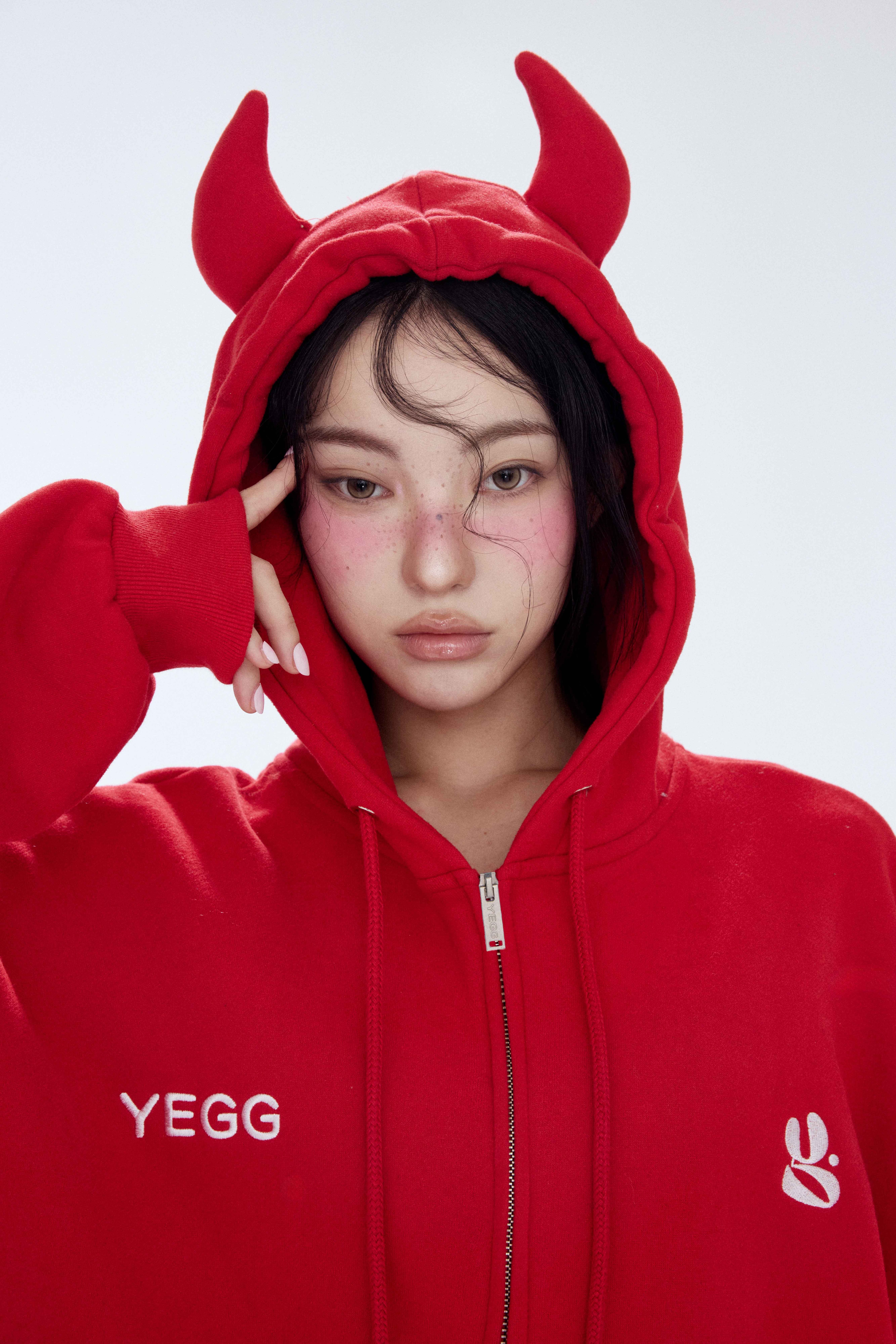 [10/23 OPEN] Devil Hoodie Red