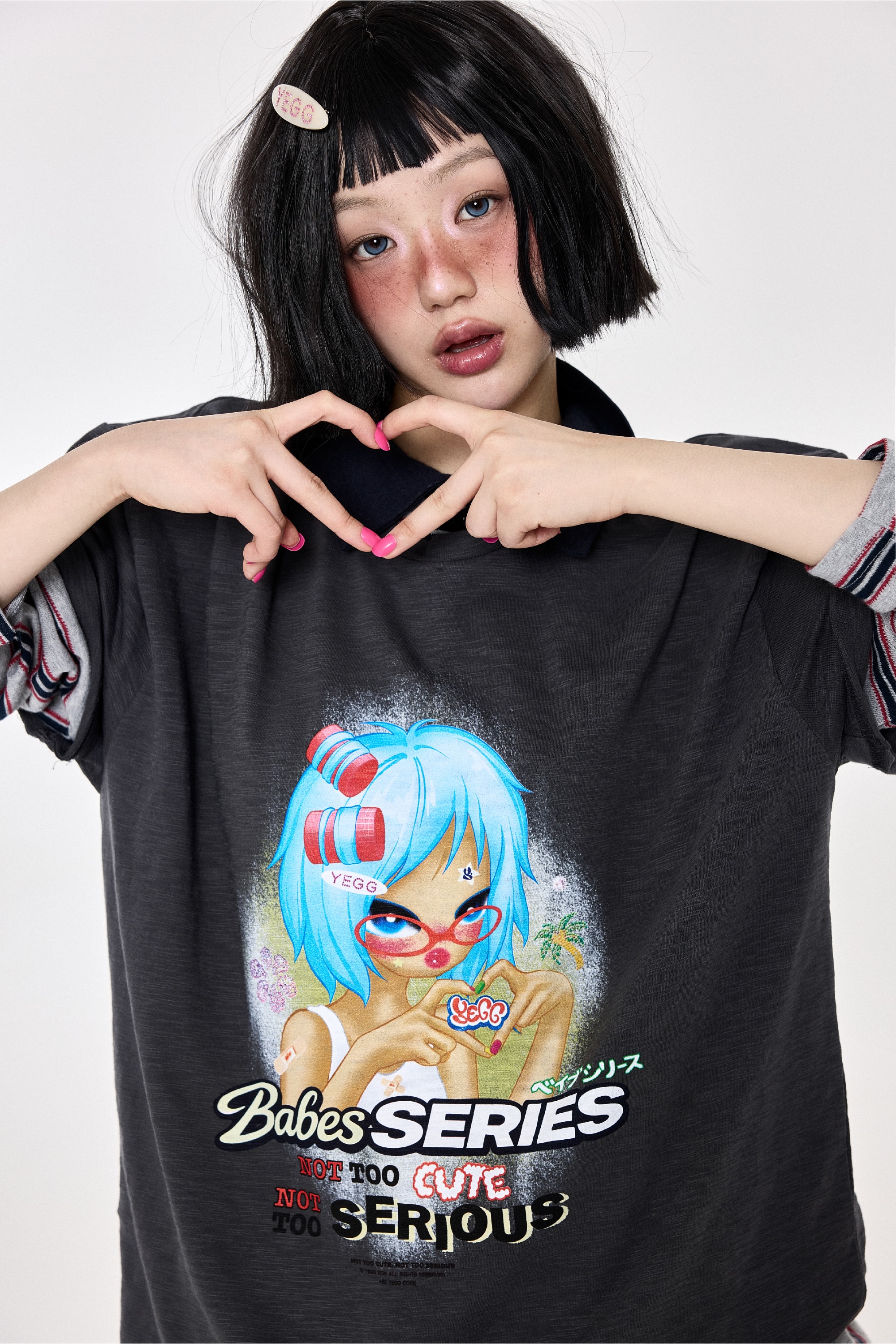 GIGI Tee Charcoal