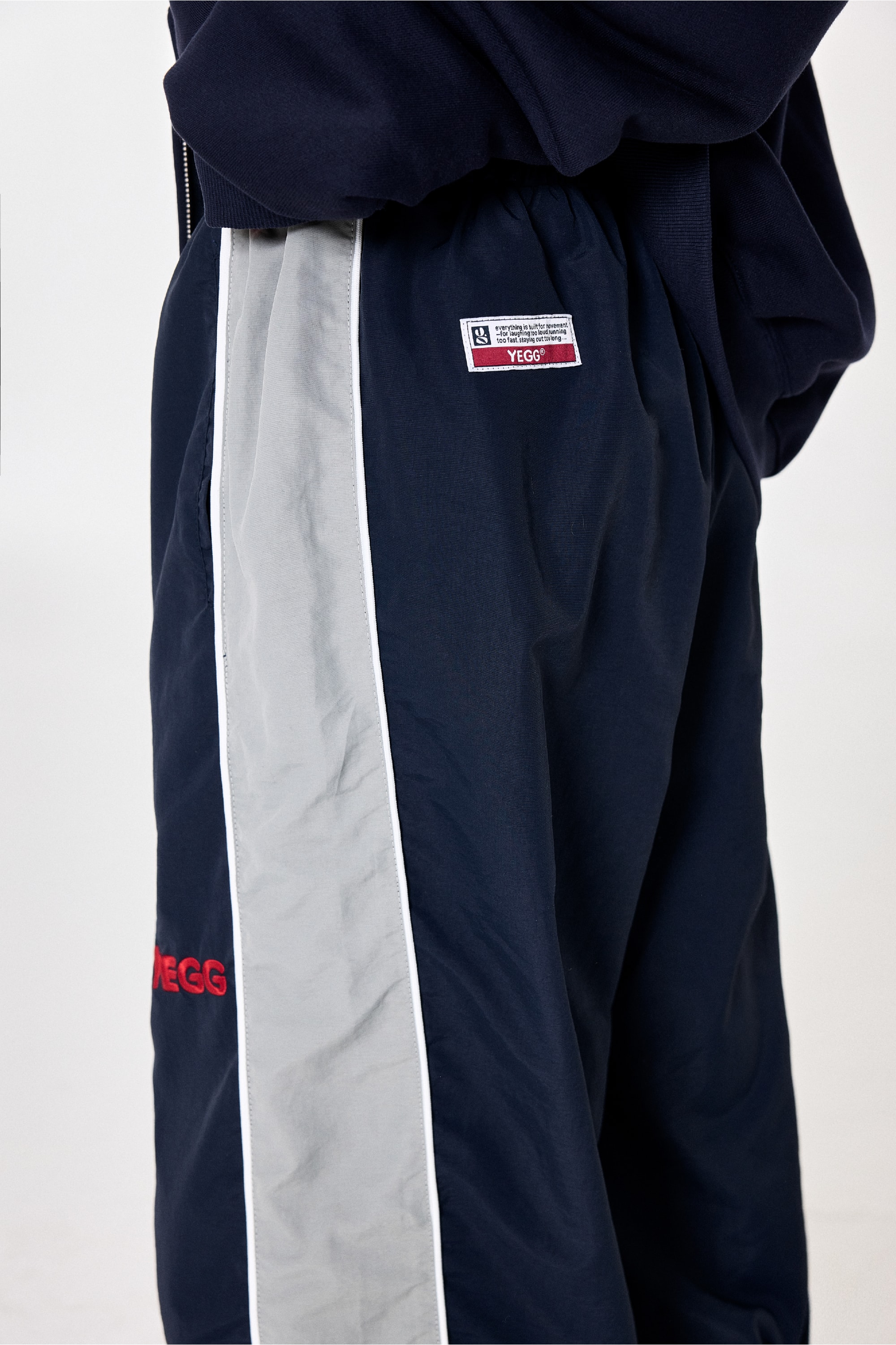 Nylon Track Pants (2colors)