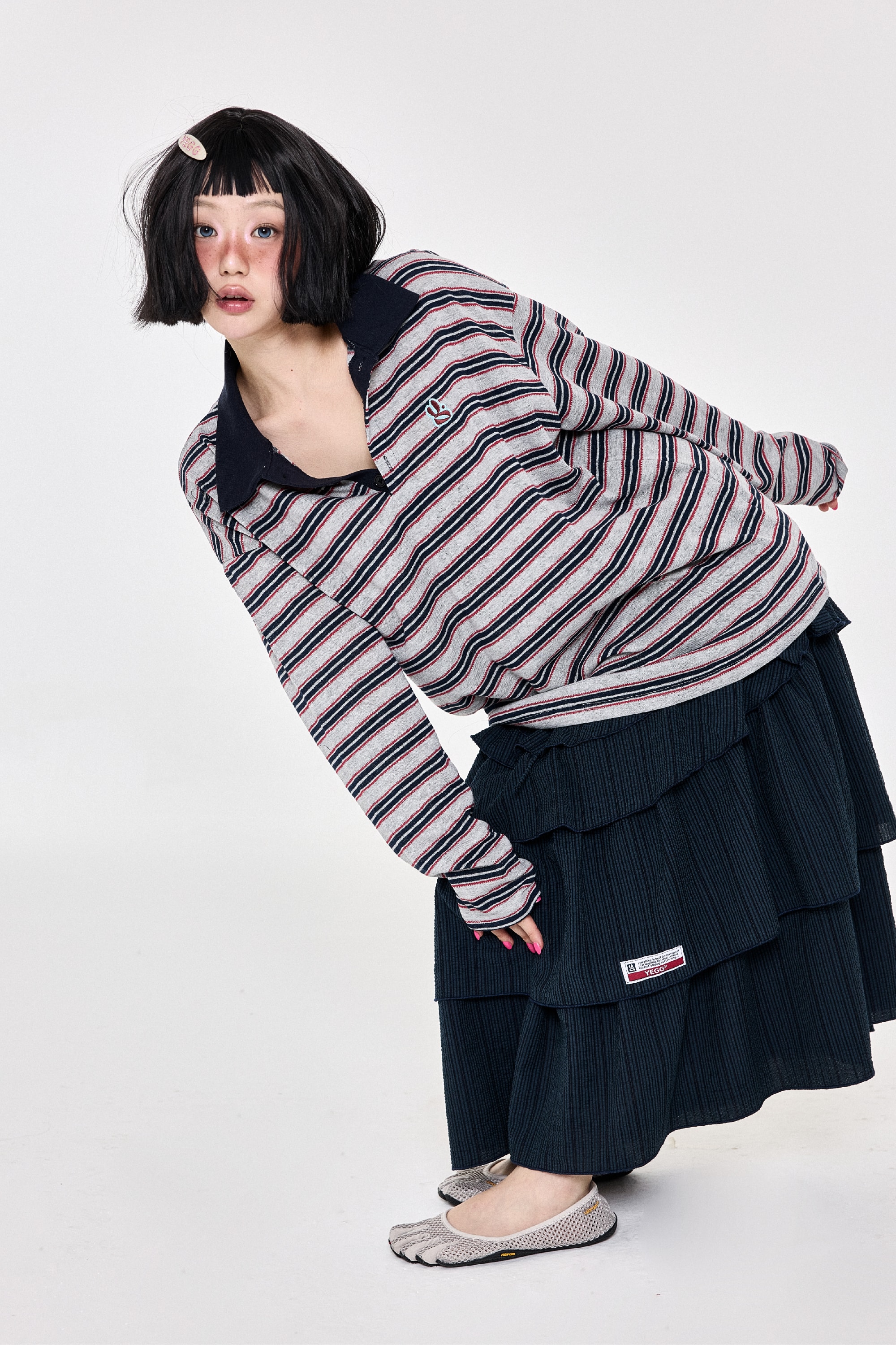 Stripe PK Tee
