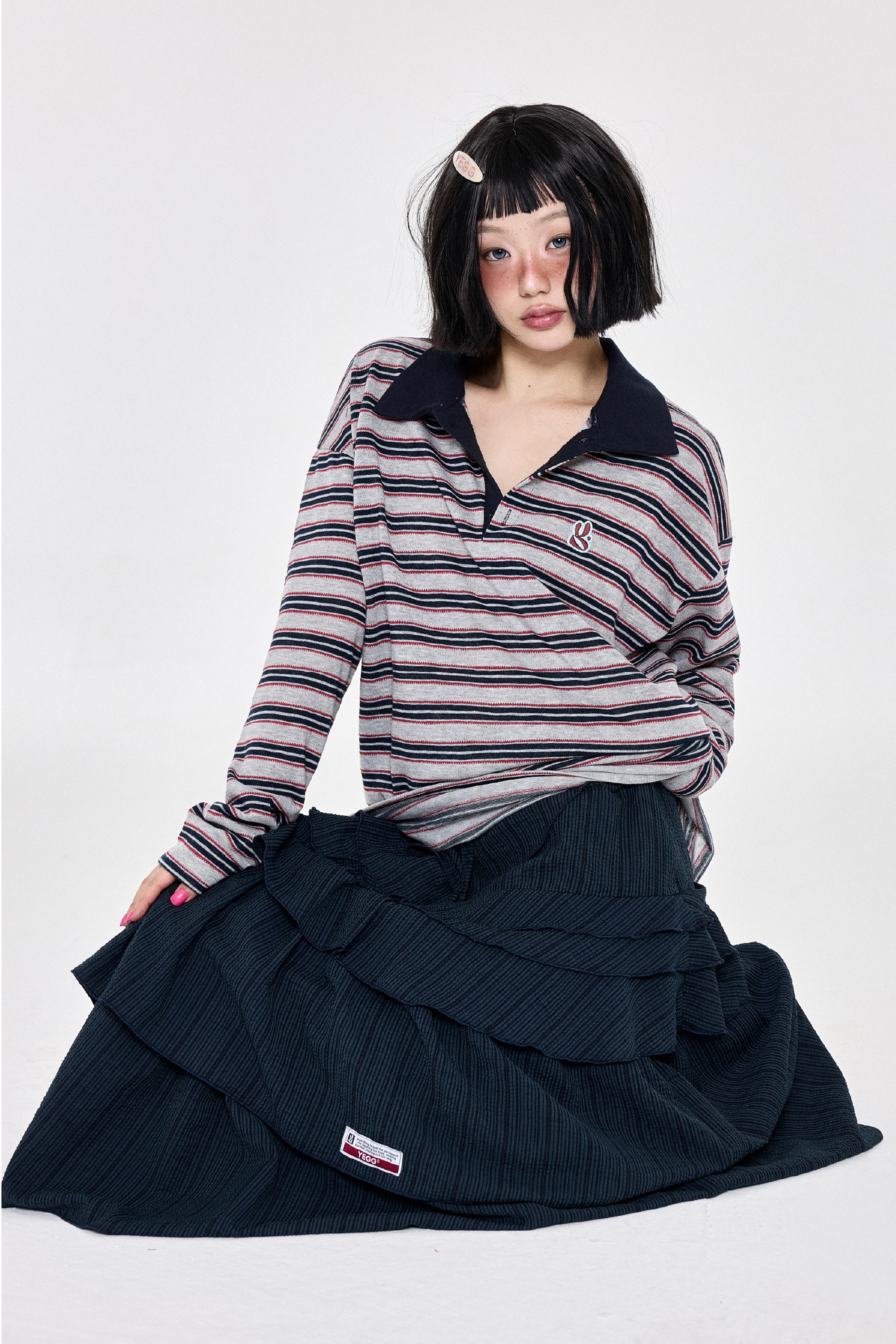 Stripe PK Tee