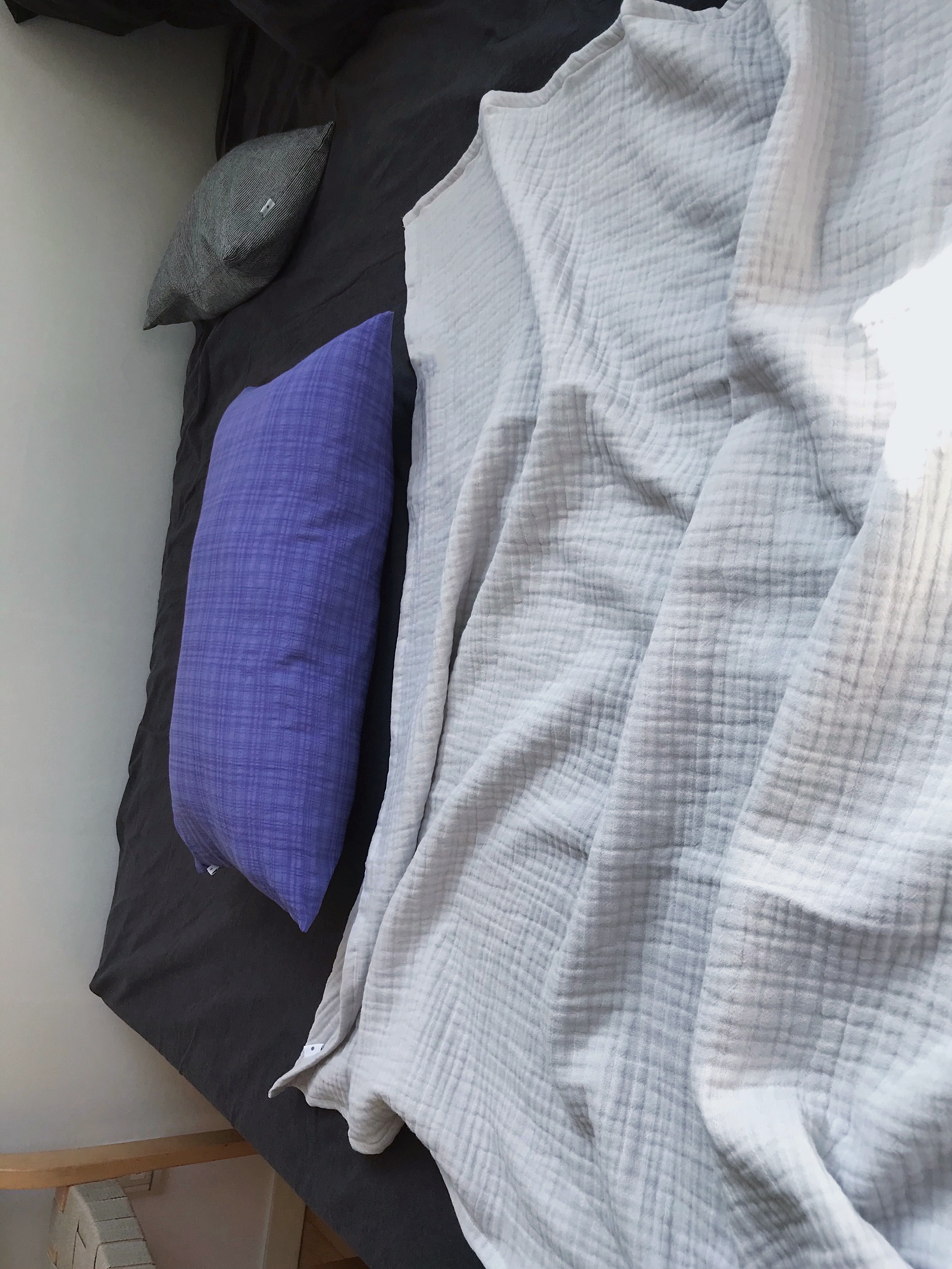 gray blanket
