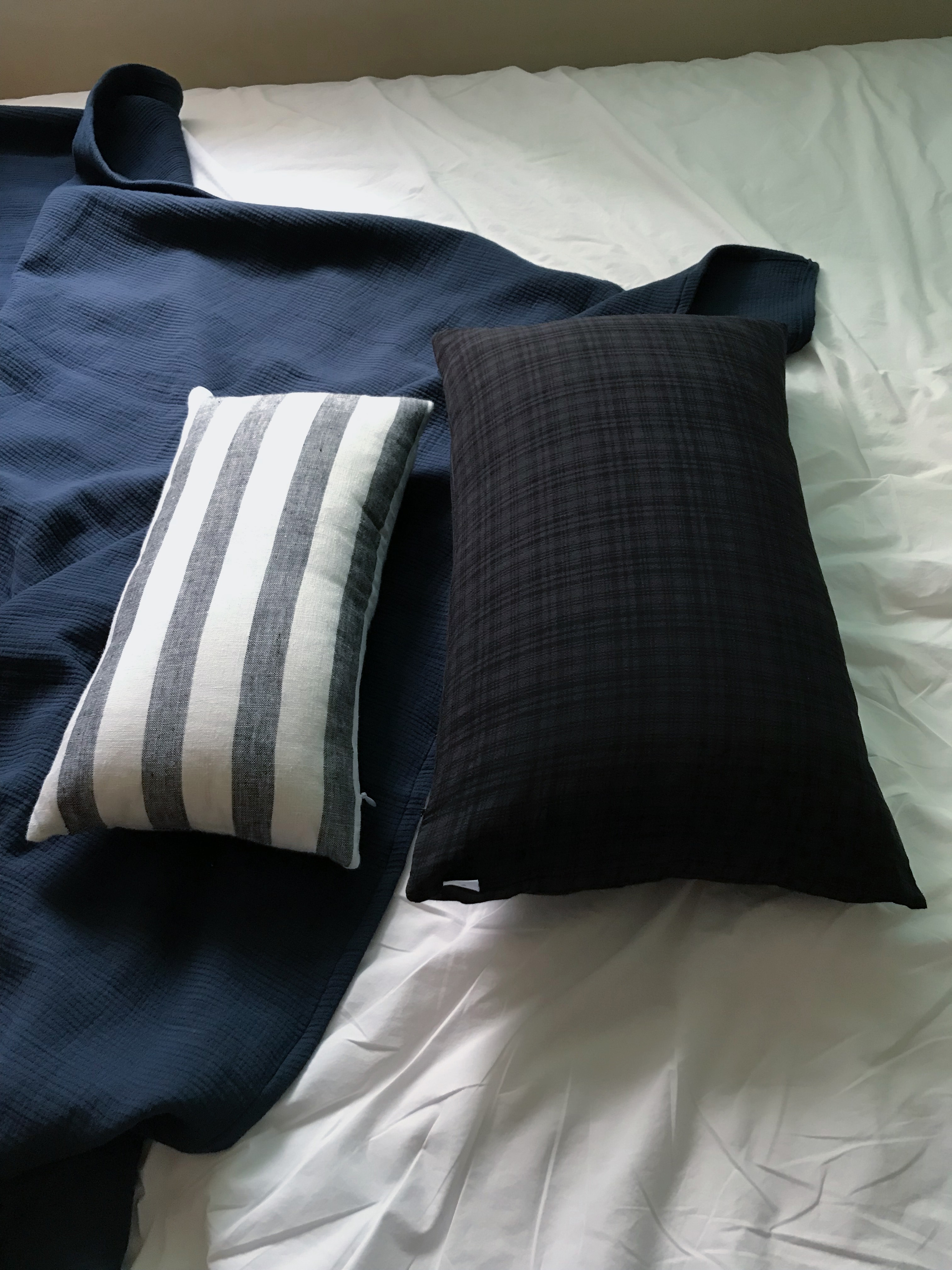black pillowcase