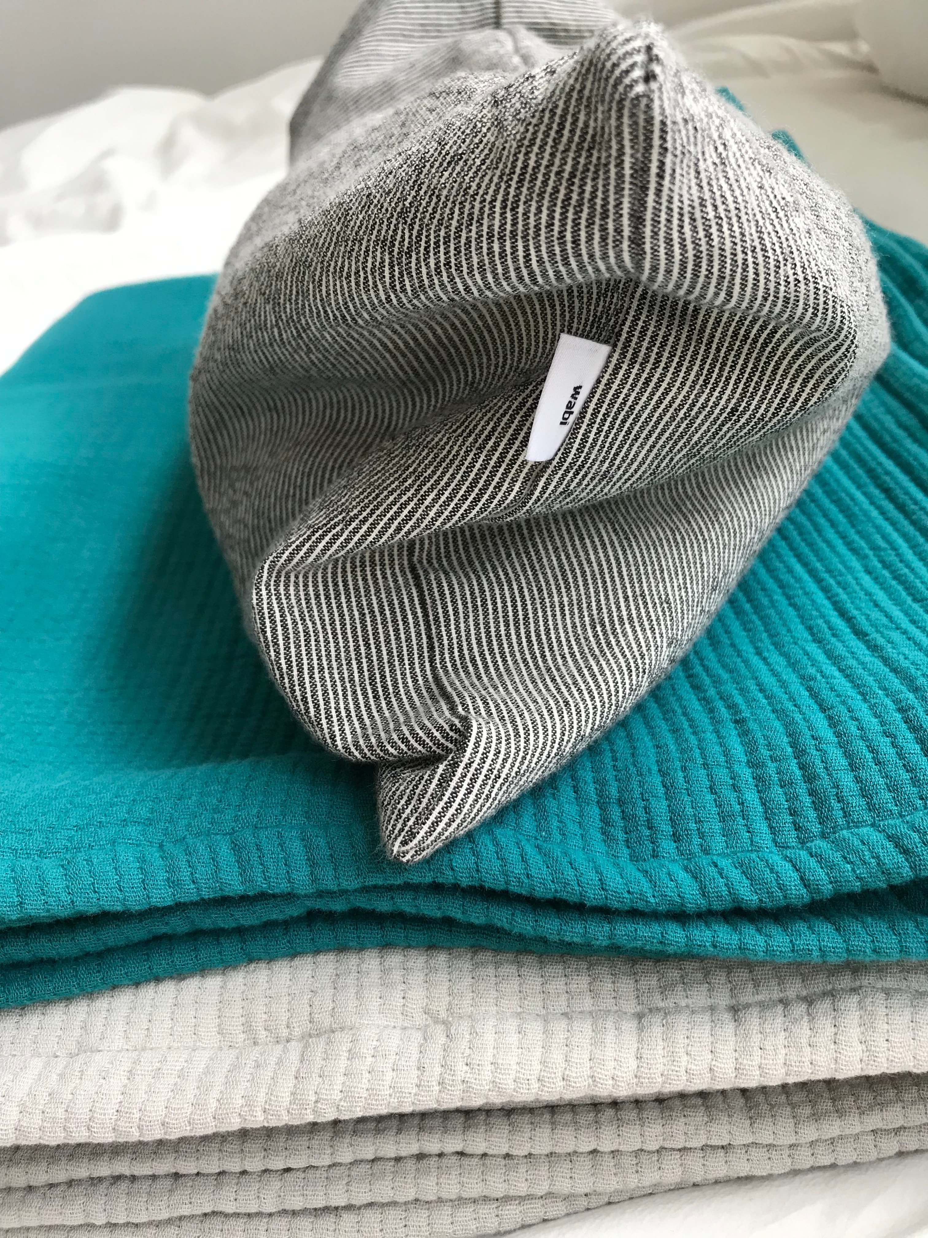 stripe pillowcase
