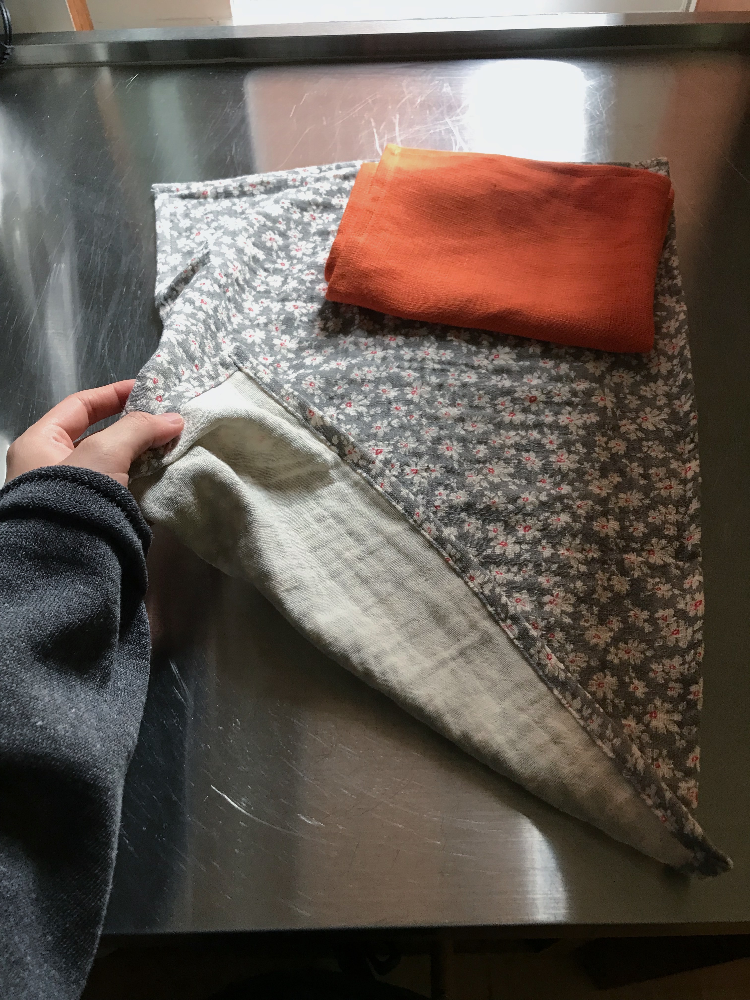 flower kitchen cloth