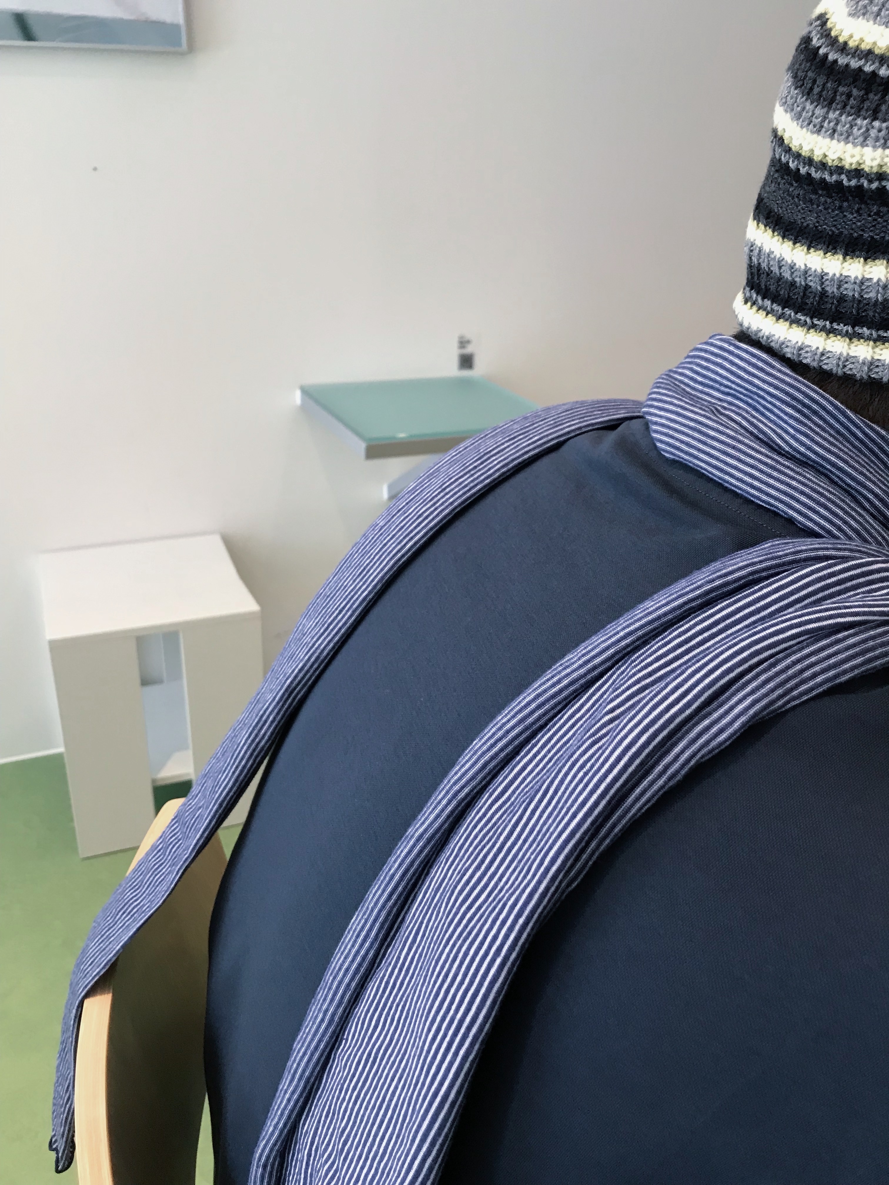 stripe scarf (3c)