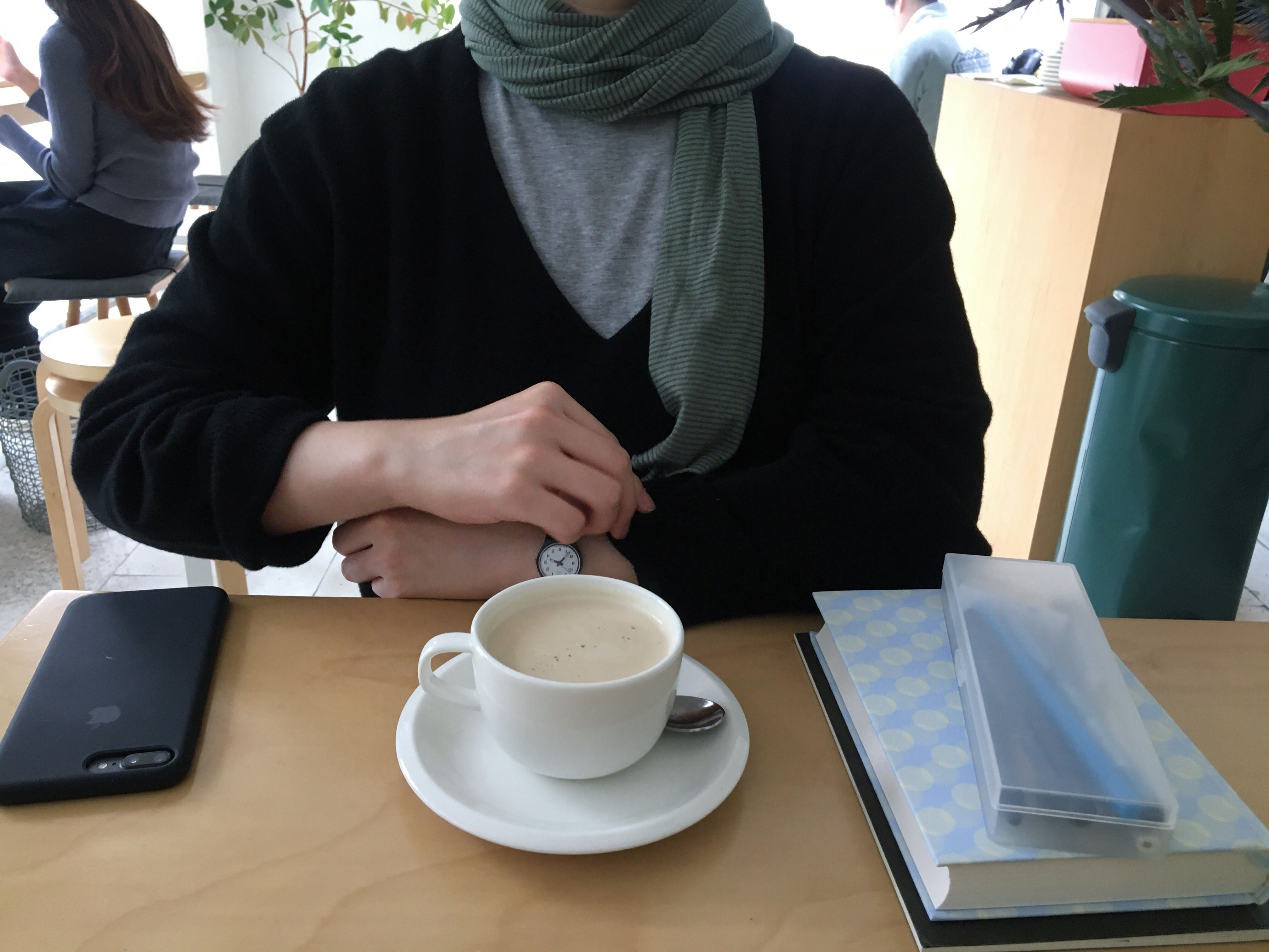stripe scarf (3c)