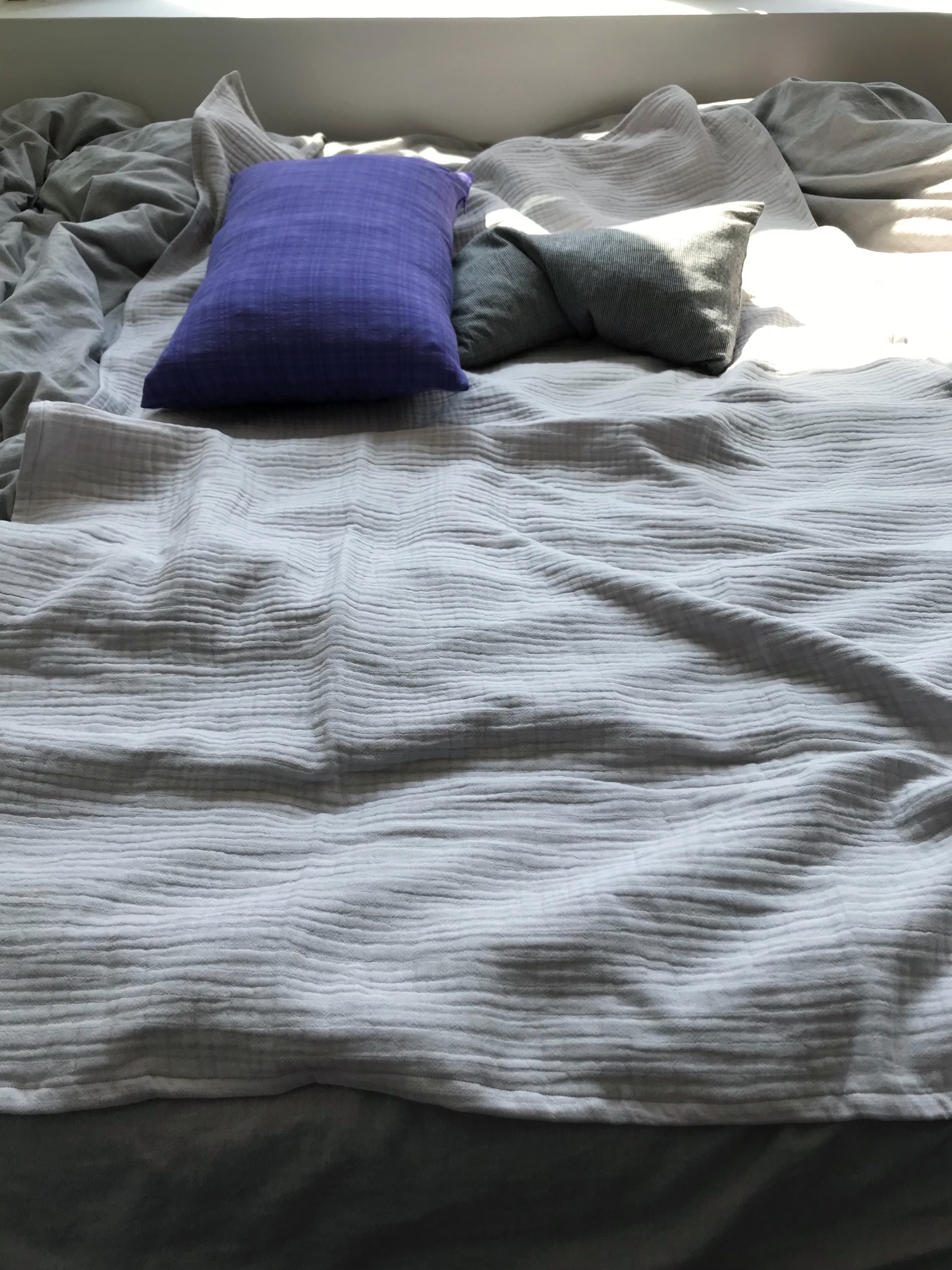 gray blanket