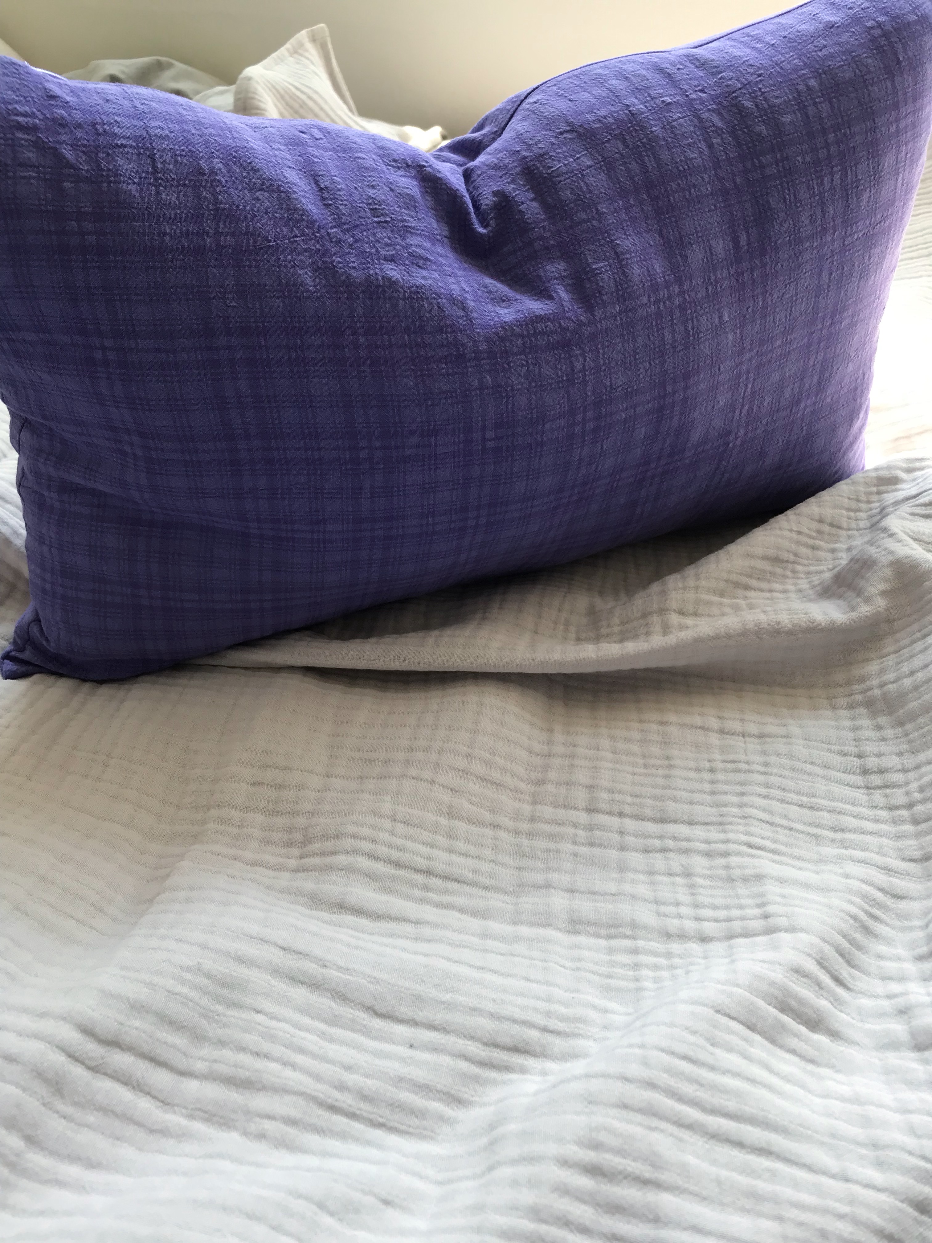 check pillowcase