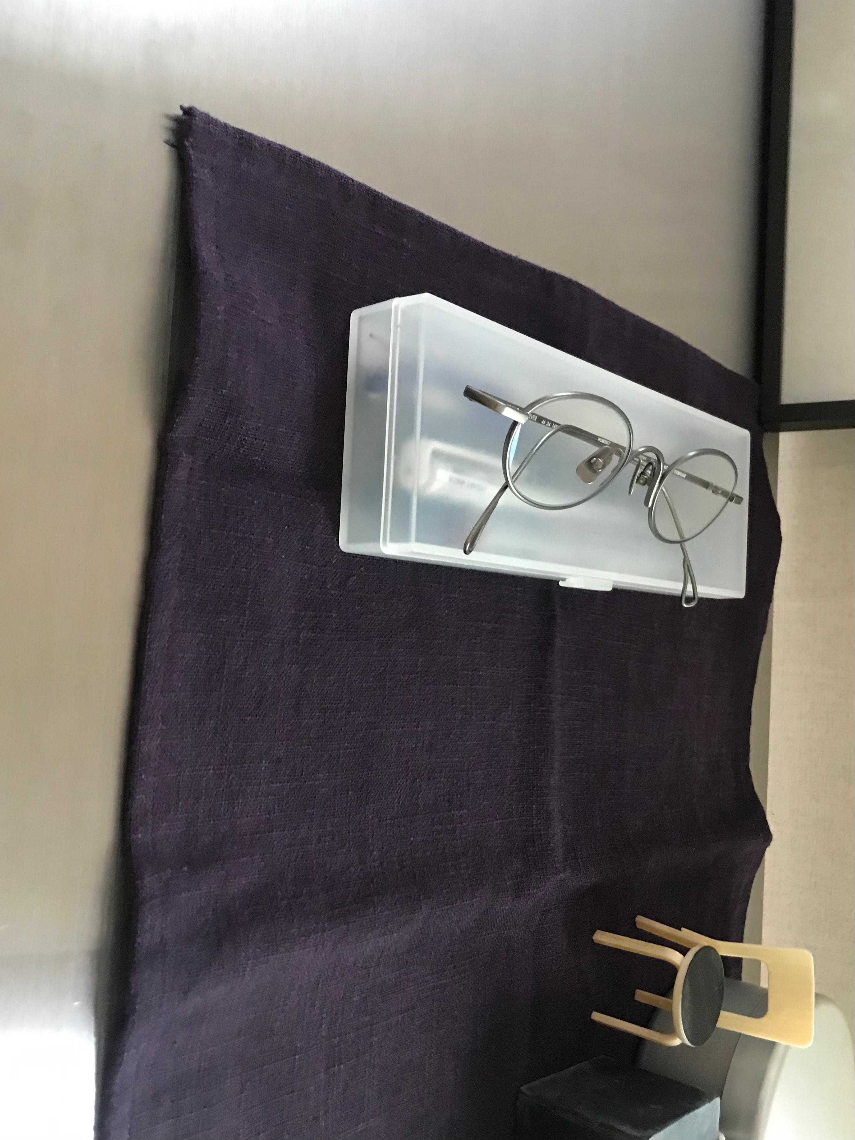 eggplant table mat