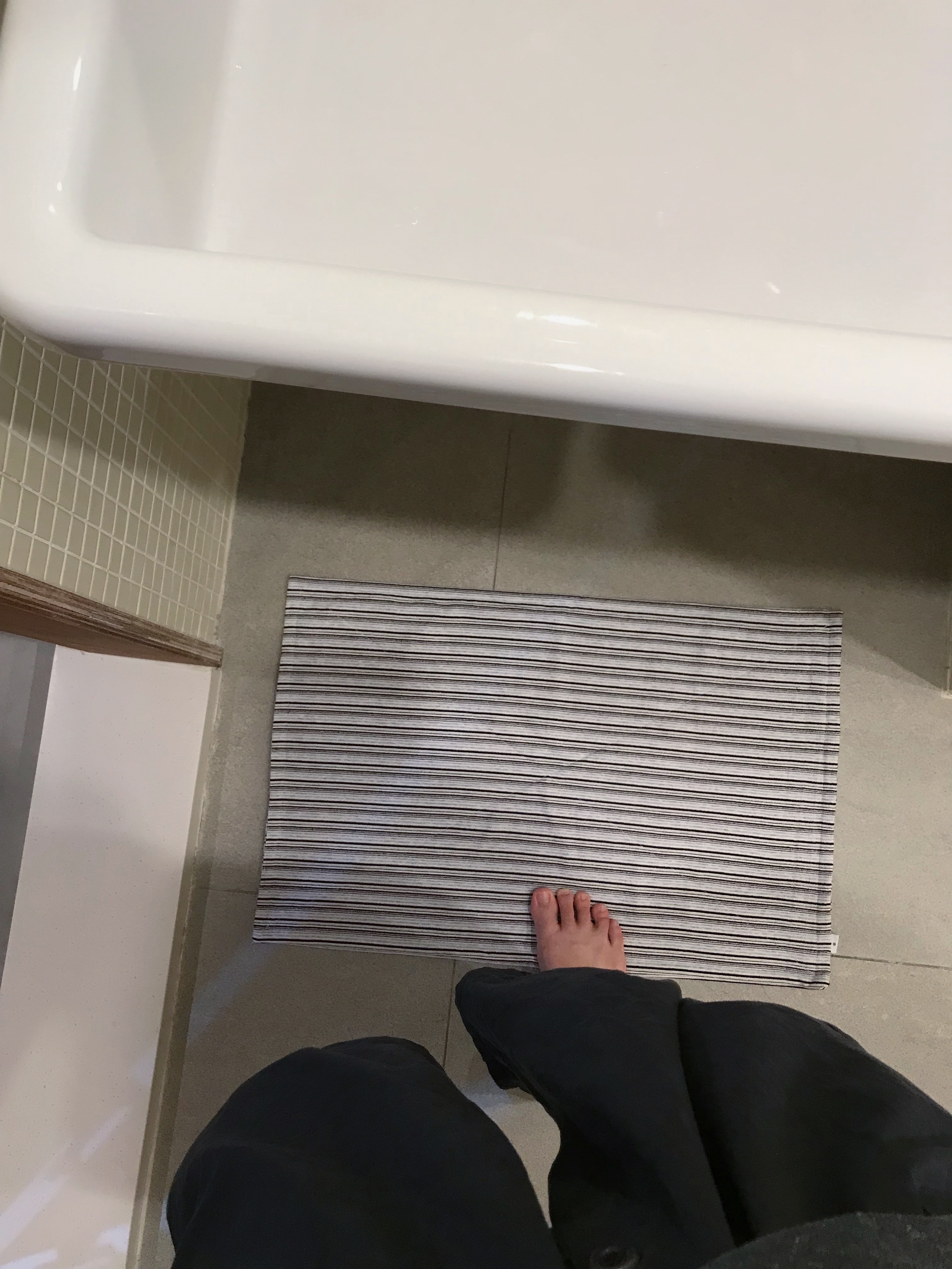 stripe mat