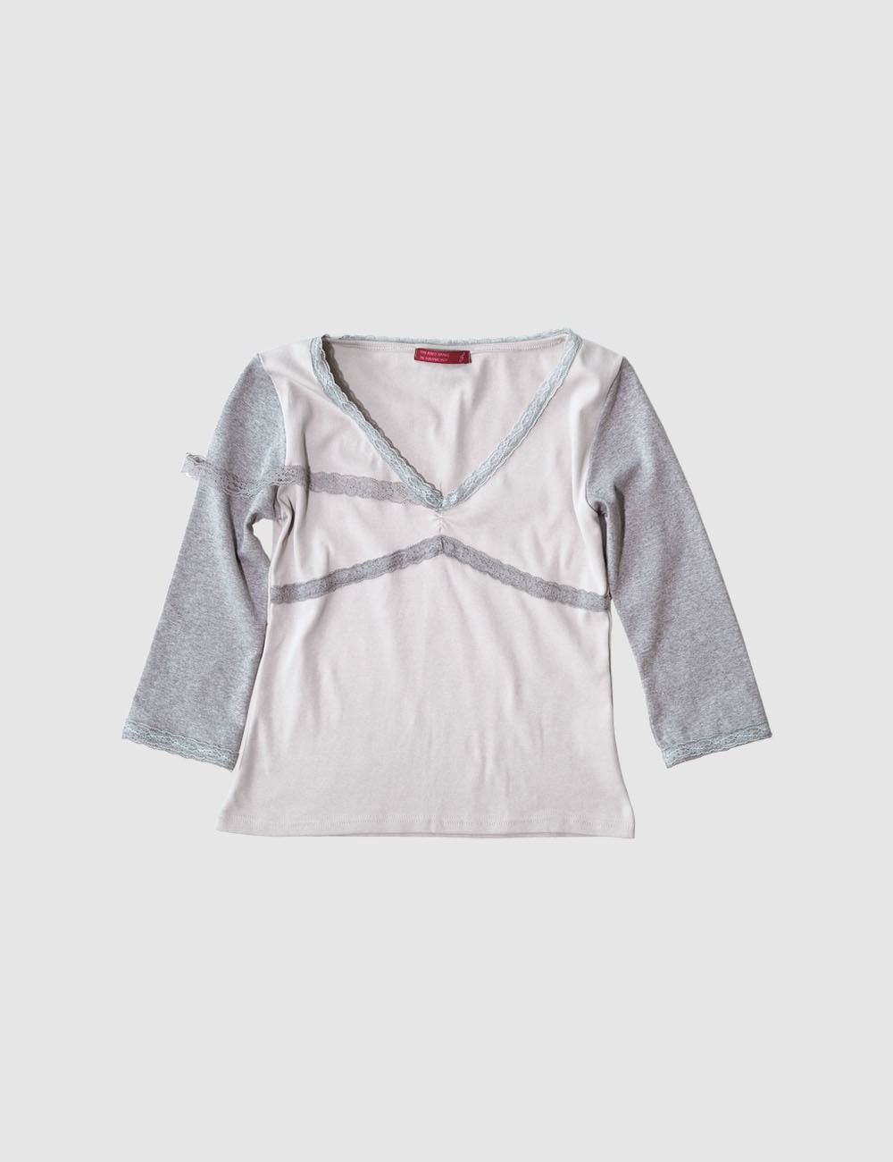 [7차 리오더] Lace top, grey