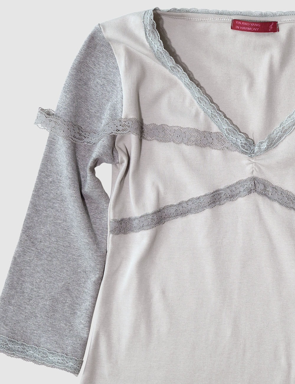 [7차 리오더] Lace top, grey